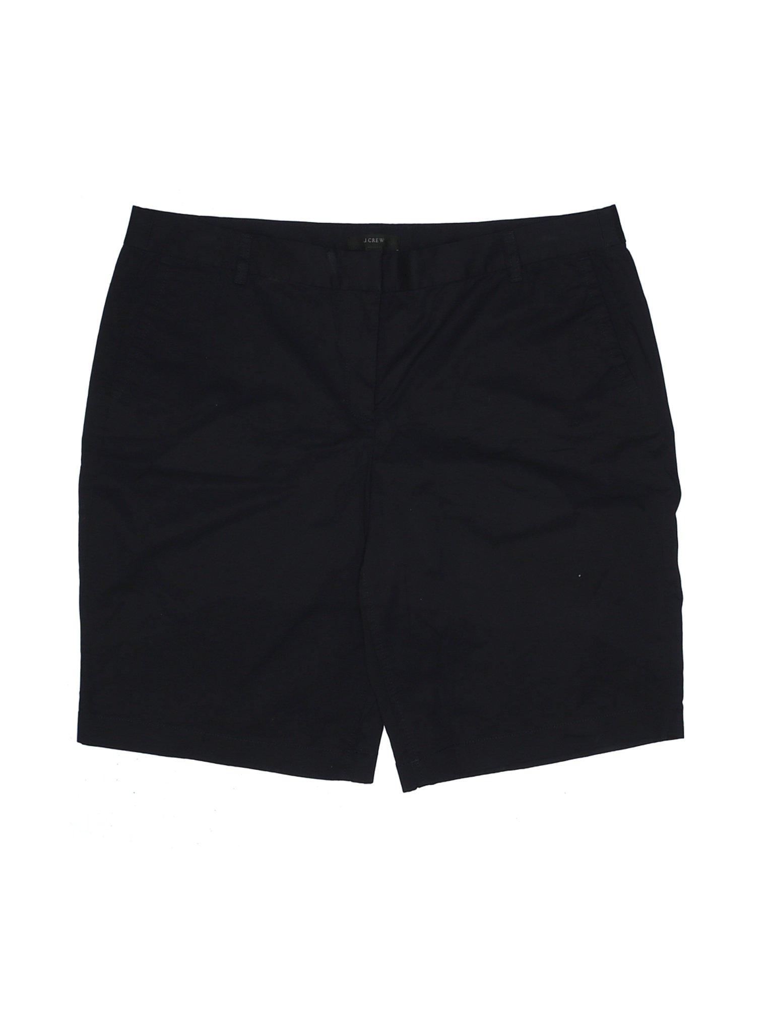 J.Crew Women Black Khaki Shorts 12 | eBay