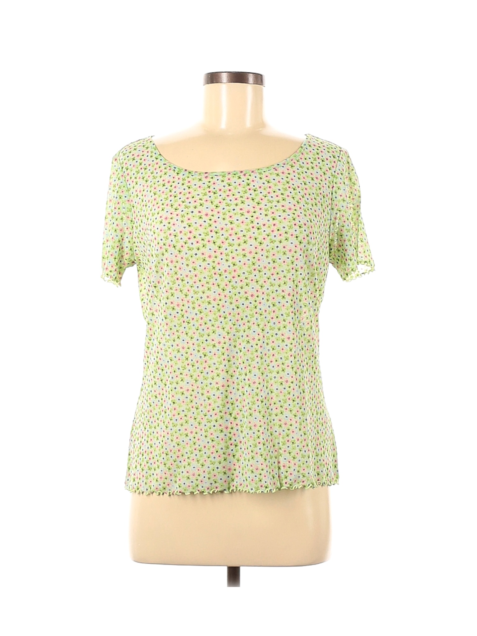 J.Jill Women Green Short Sleeve Top M | eBay