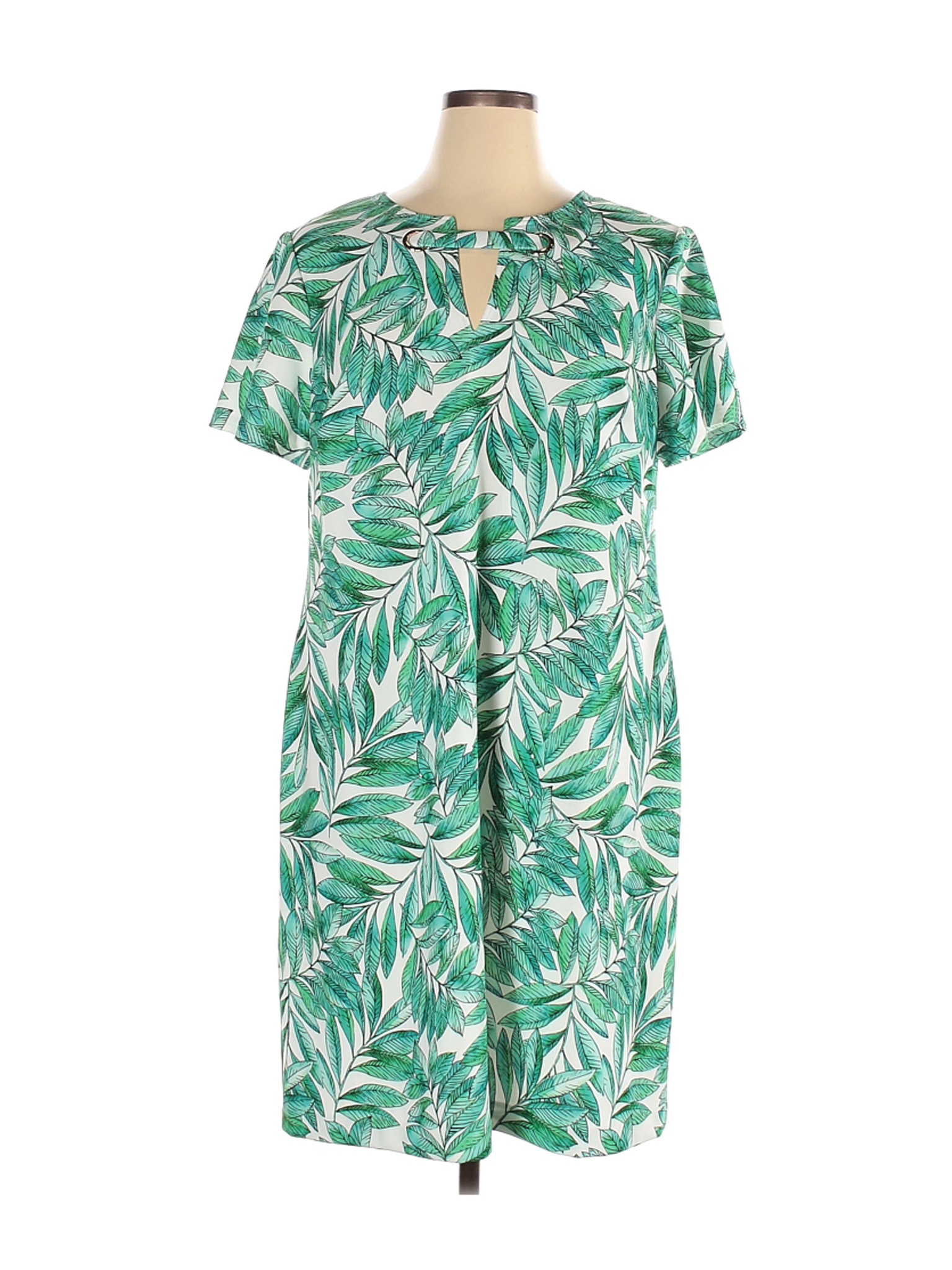 Tommy Hilfiger Women Green Casual Dress 16 | eBay