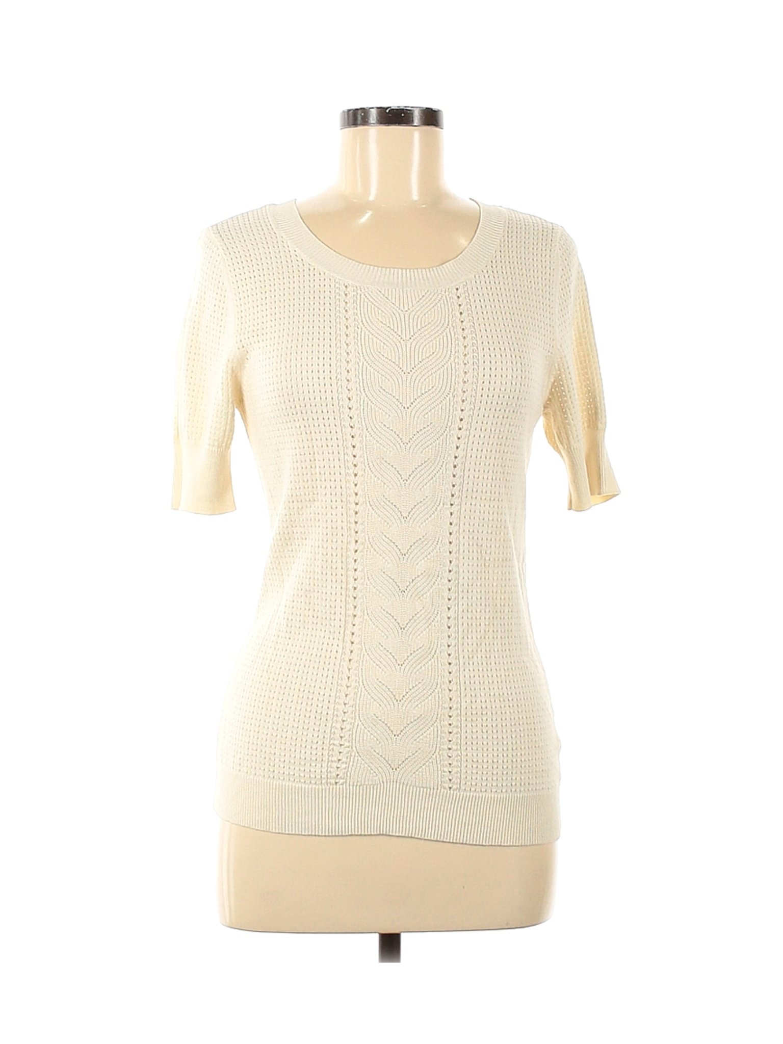 Banana Republic Factory Store Women Ivory Pullover Sweater M | eBay