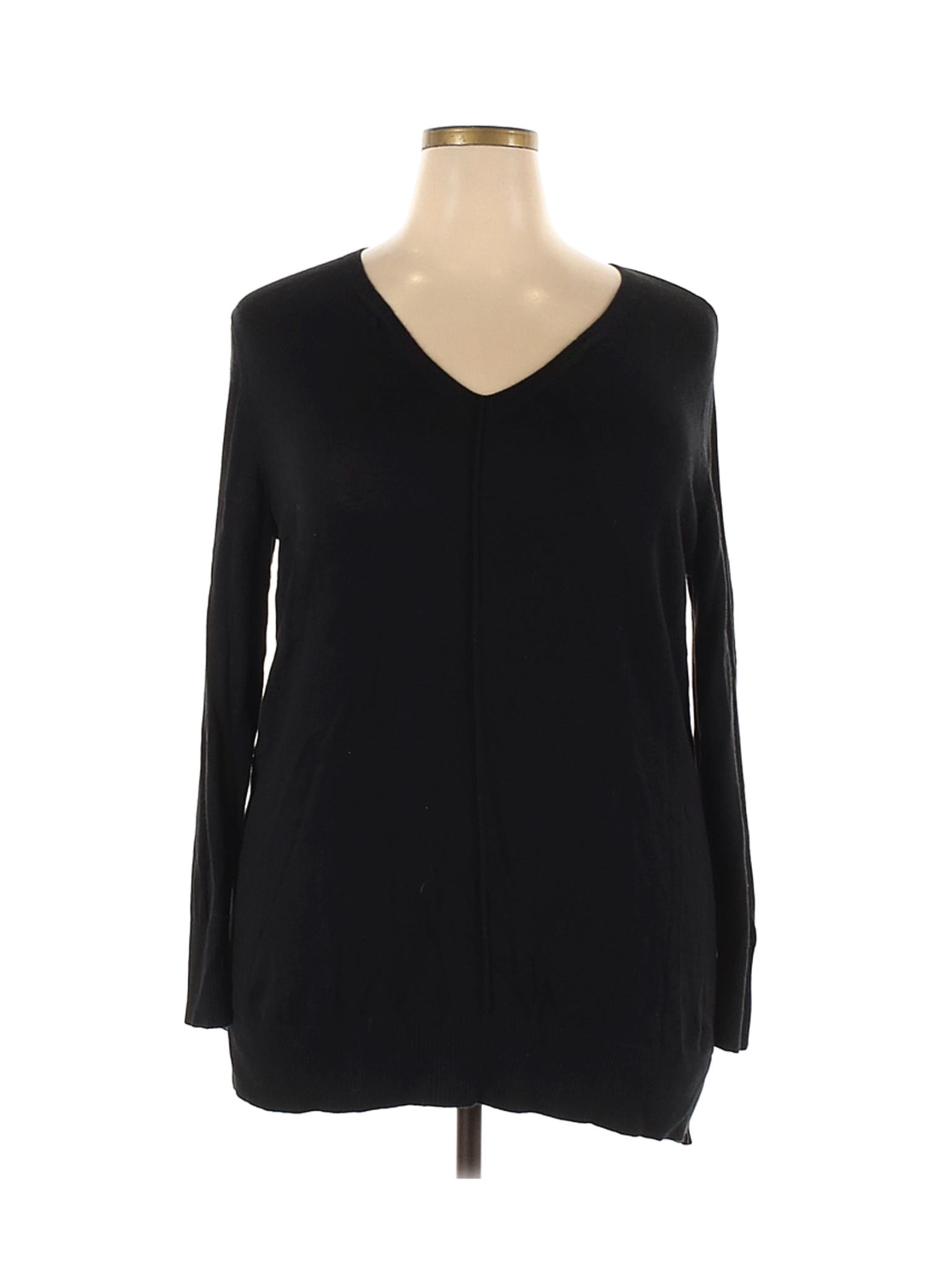 Old Navy Women Black Pullover Sweater 2X Plus | eBay