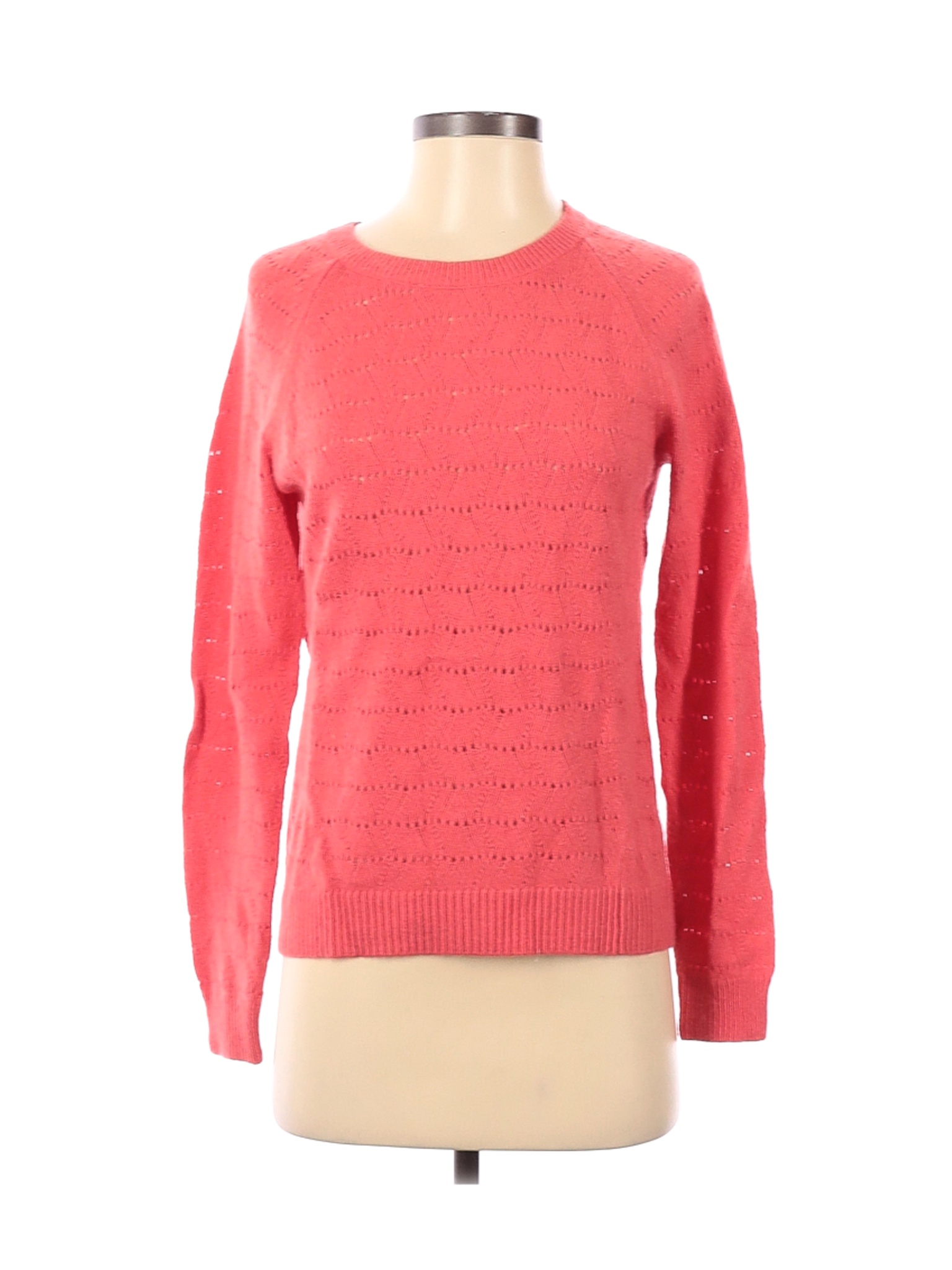 Ann Taylor LOFT Women Pink Pullover Sweater S | eBay