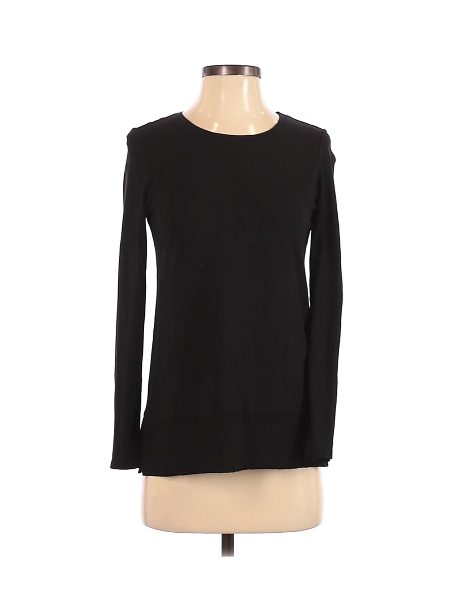 Sigrid Olsen Women Black Long Sleeve T-Shirt XS | eBay