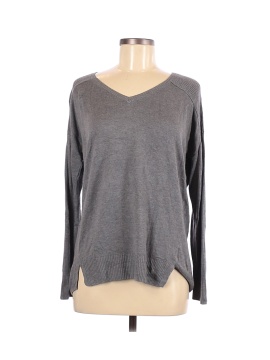 pinque axelia textured crew neck pullover