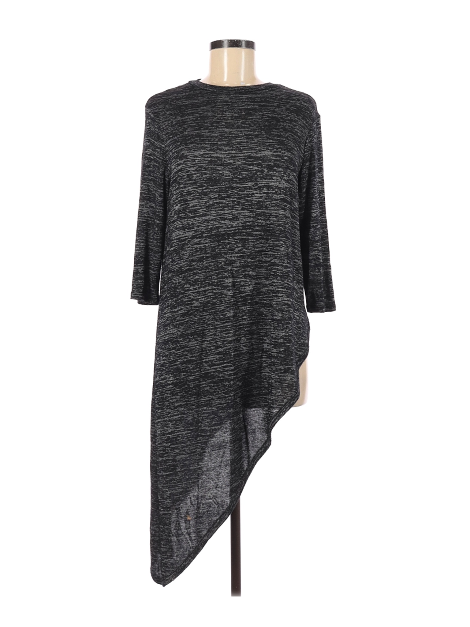 Cha Cha Vente Women Gray Long Sleeve Top M | eBay