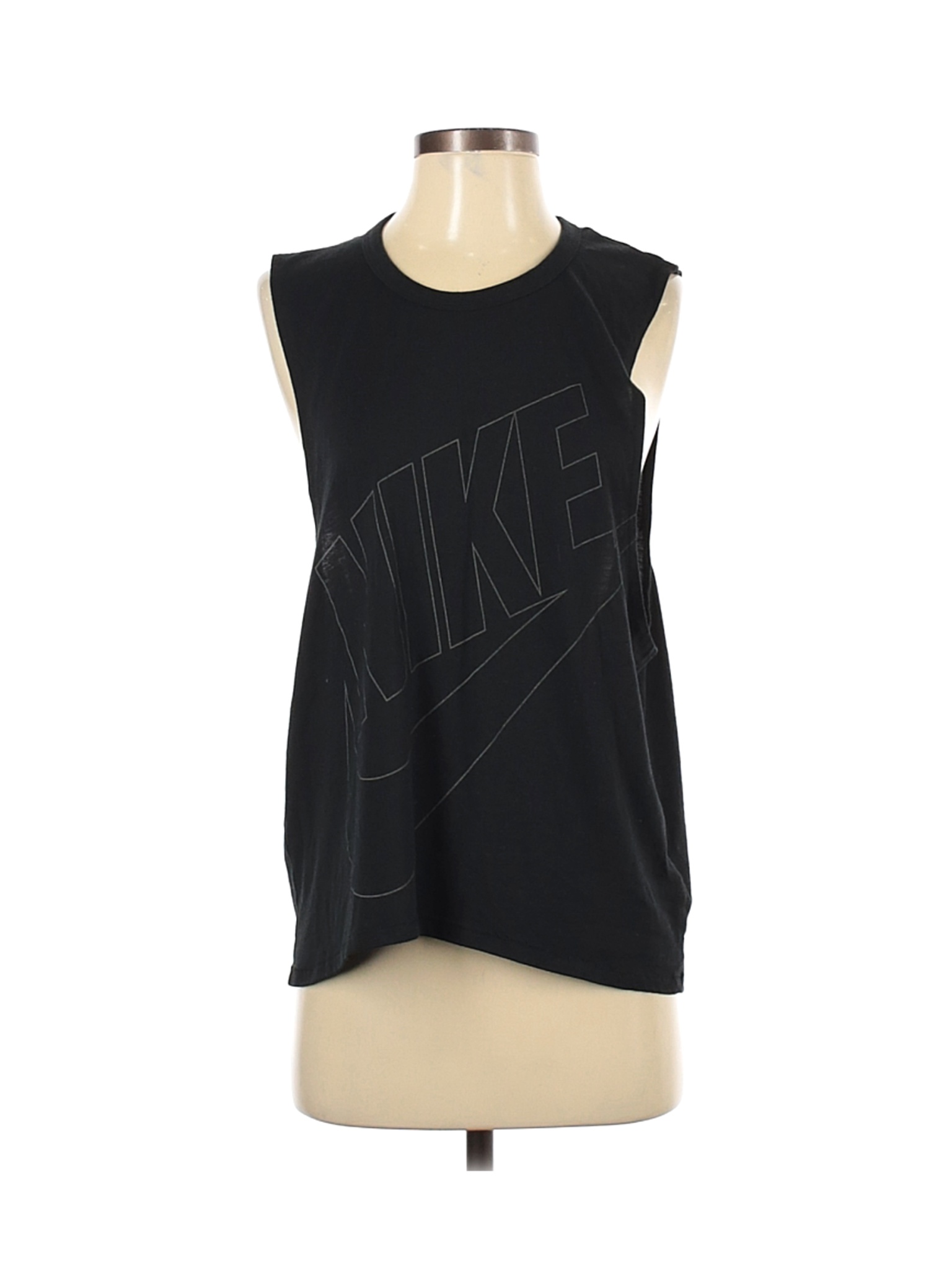 Nike Women Black Active T-Shirt S | eBay