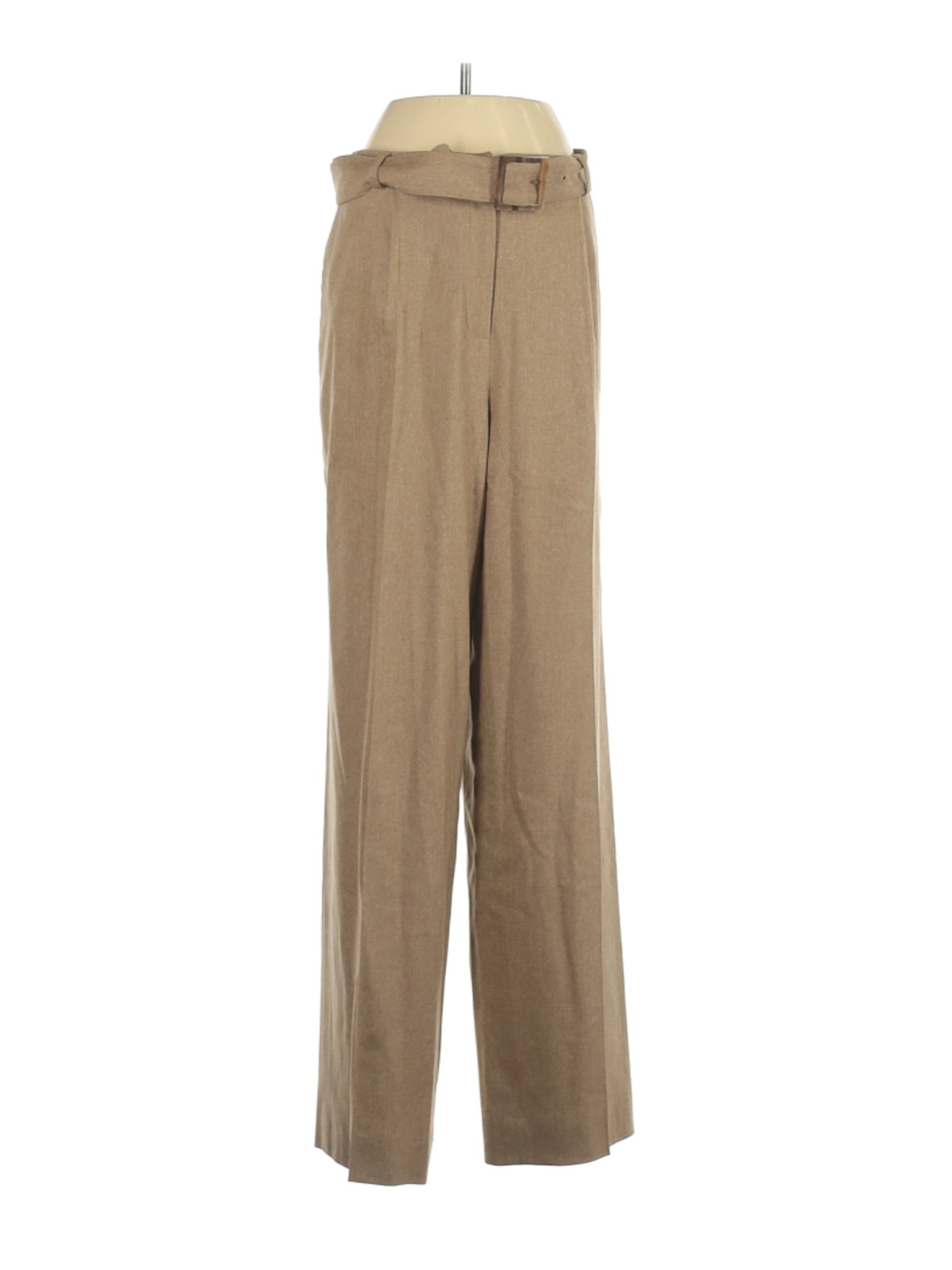 W by Worth Women Brown Wool Pants 12 | eBay