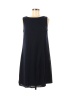 H By Halston Solid Black Casual Dress Size 8 - photo 1