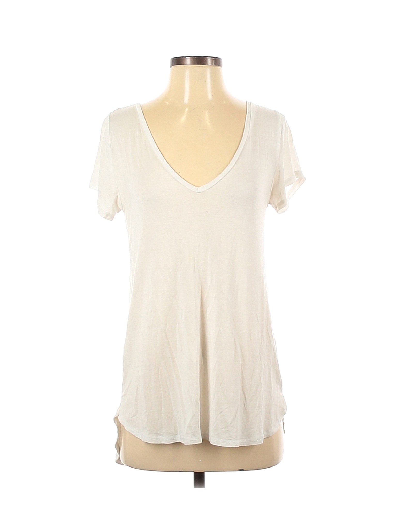 Cotton On Women Ivory Short Sleeve T-Shirt XS | eBay