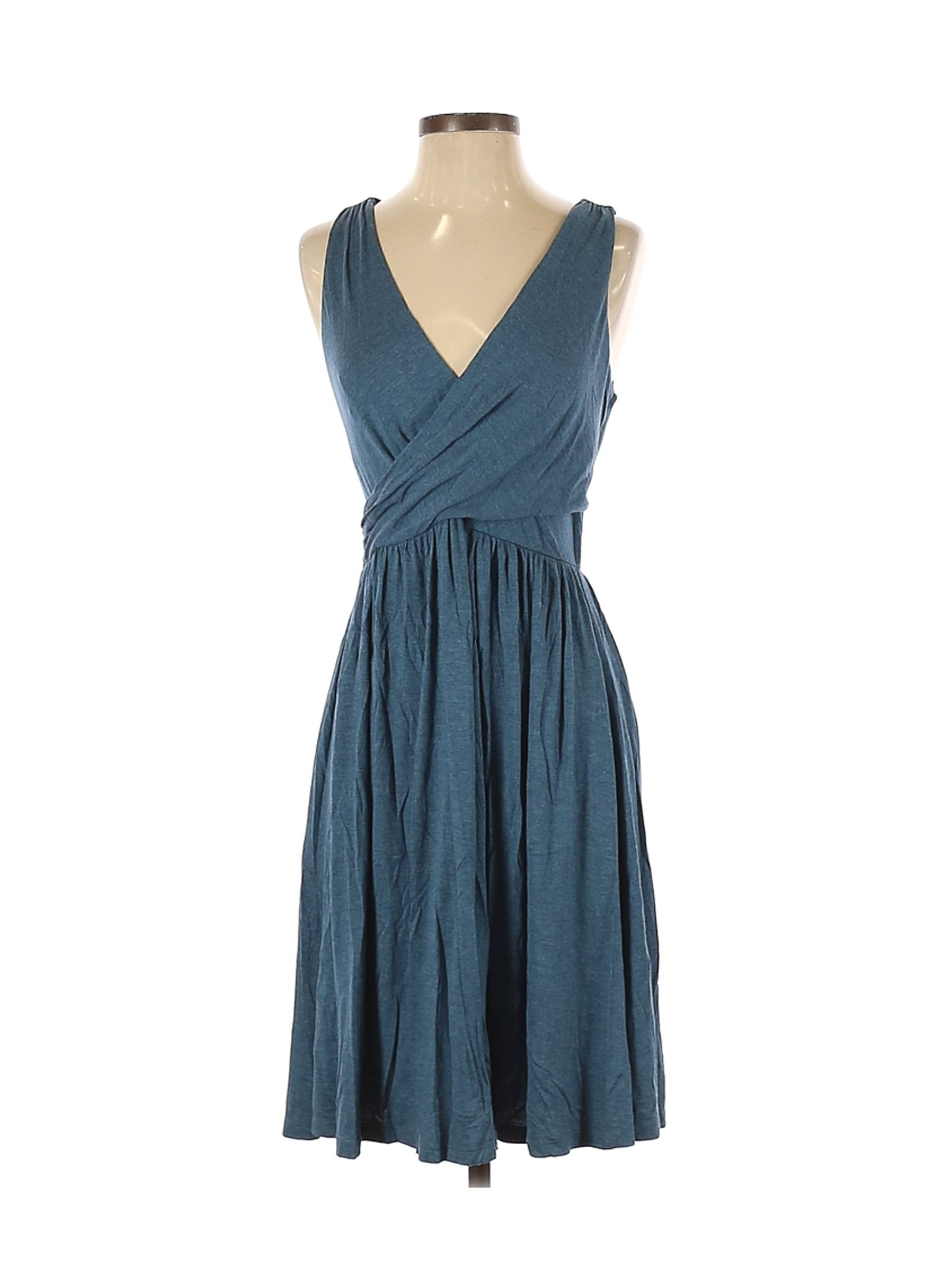Ann Taylor LOFT Women Green Casual Dress S | eBay