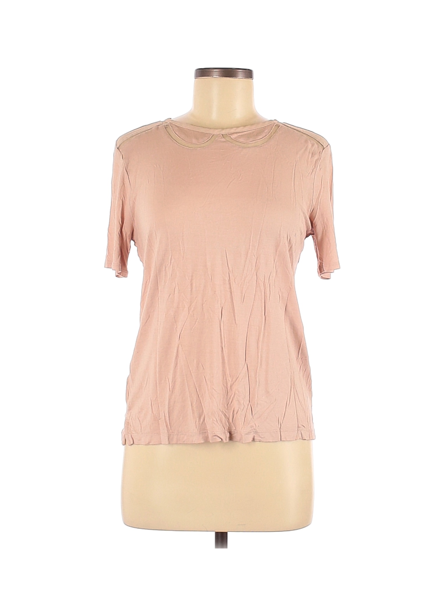 Ann Taylor LOFT Women Brown Short Sleeve Top M | eBay
