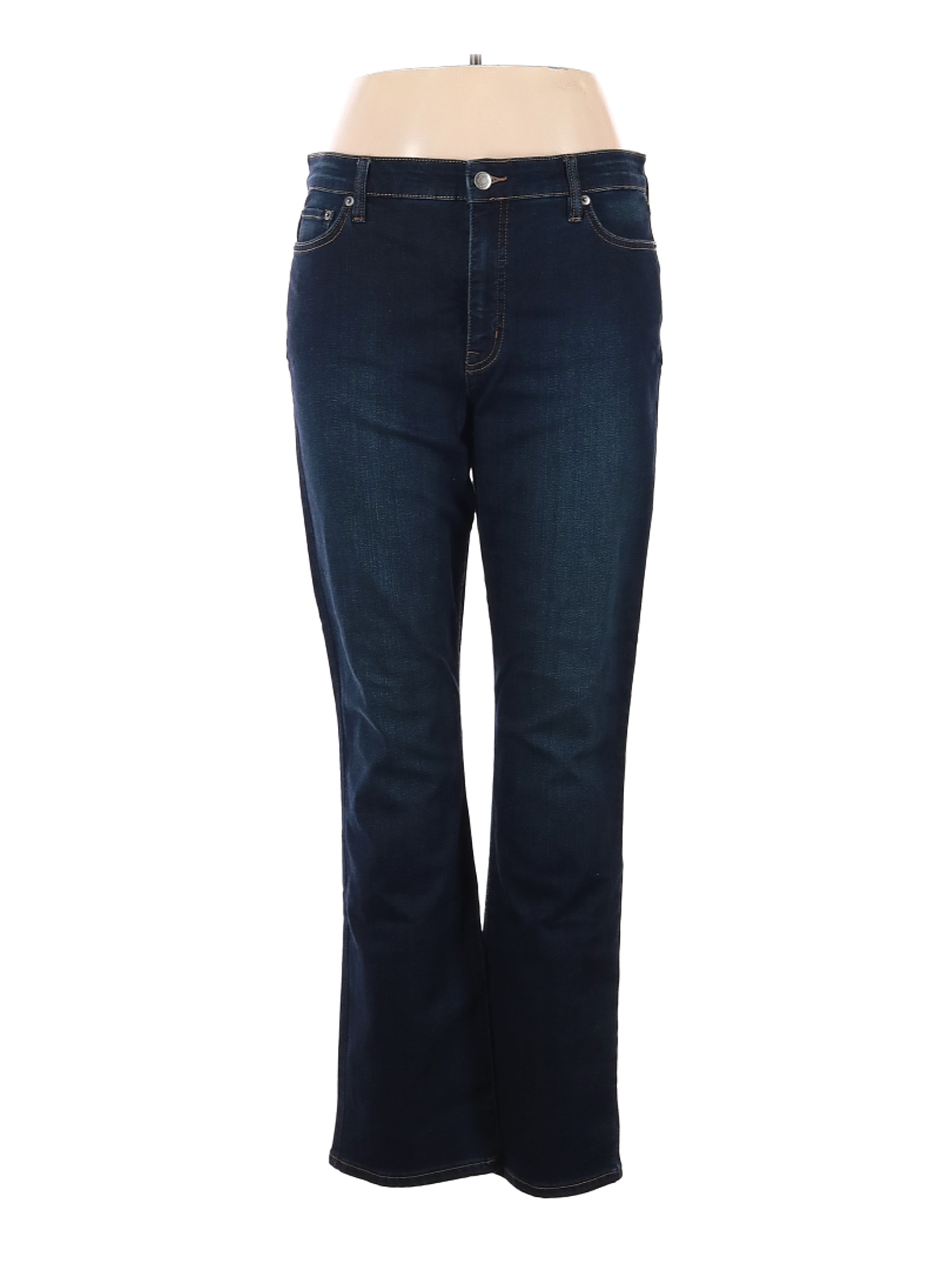 Lauren by Ralph Lauren Women Blue Jeans 14 | eBay