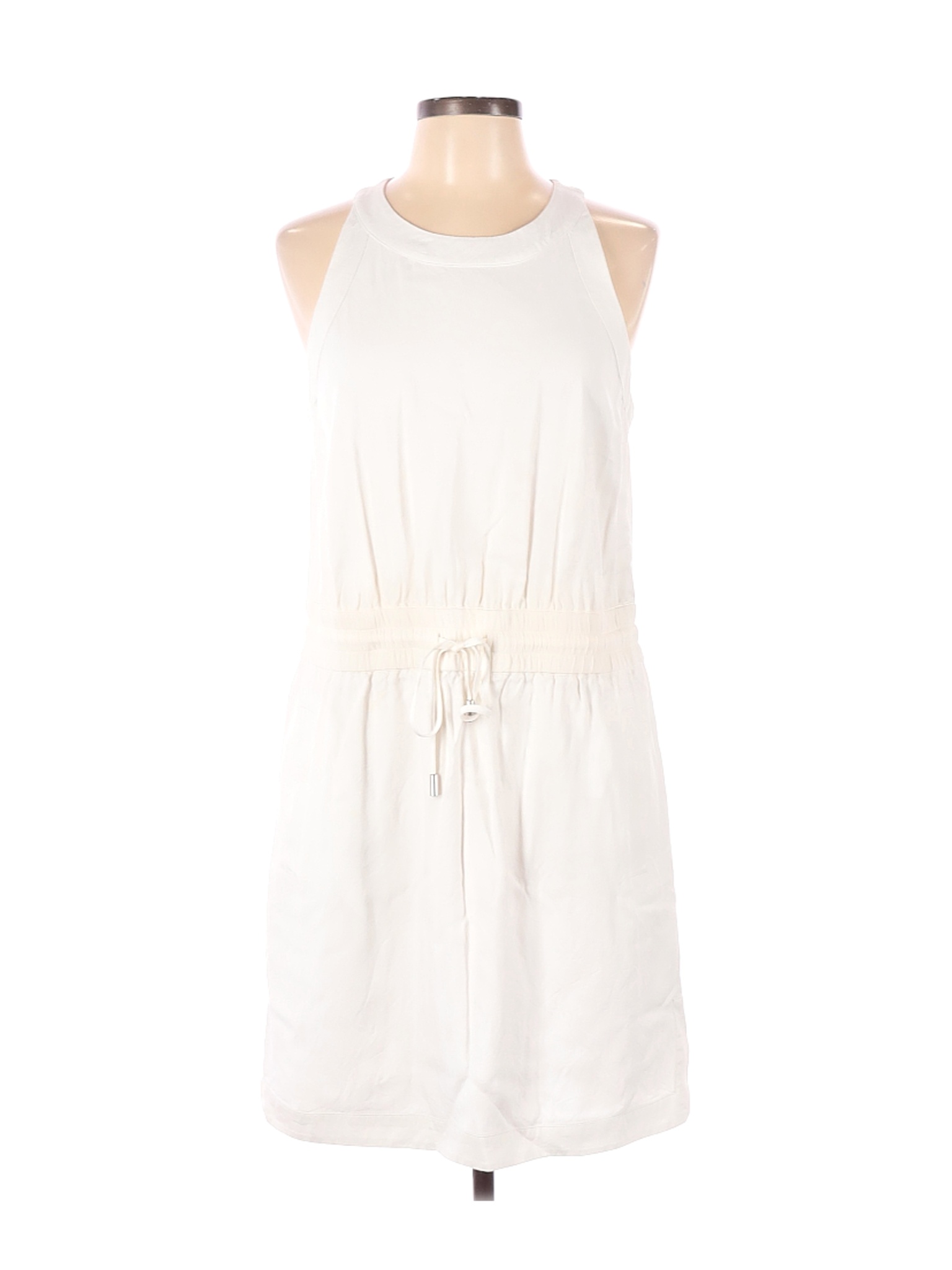 Banana Republic Women White Casual Dress 12 | eBay