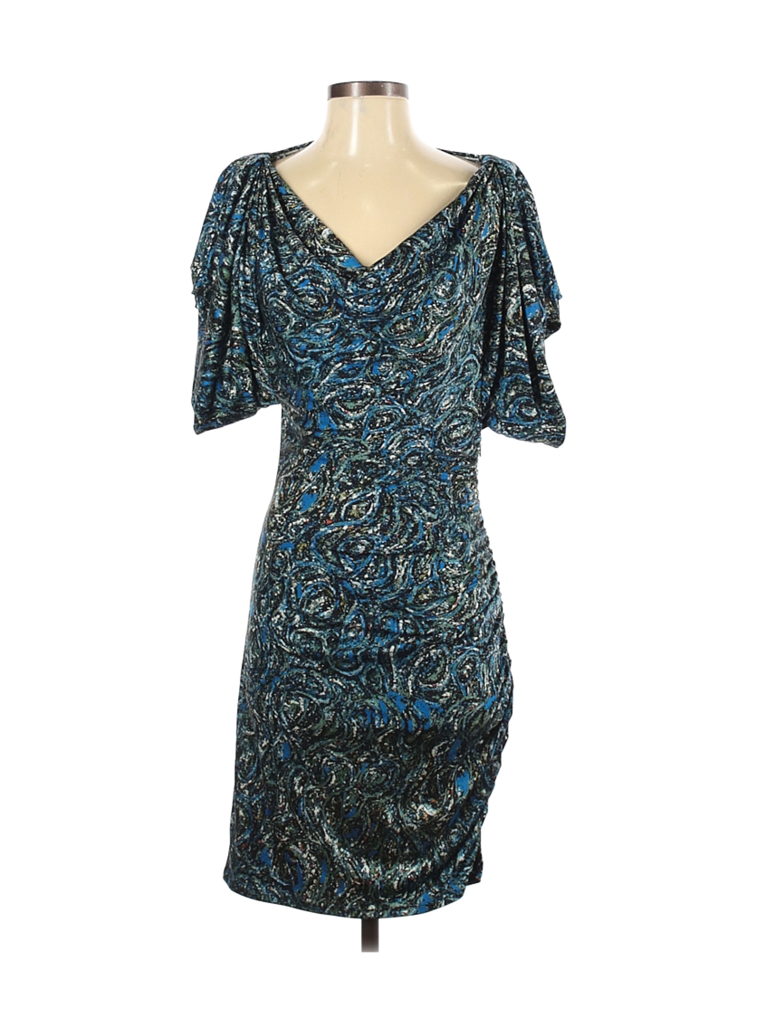 Catherine Malandrino Women Blue Casual Dress S | eBay