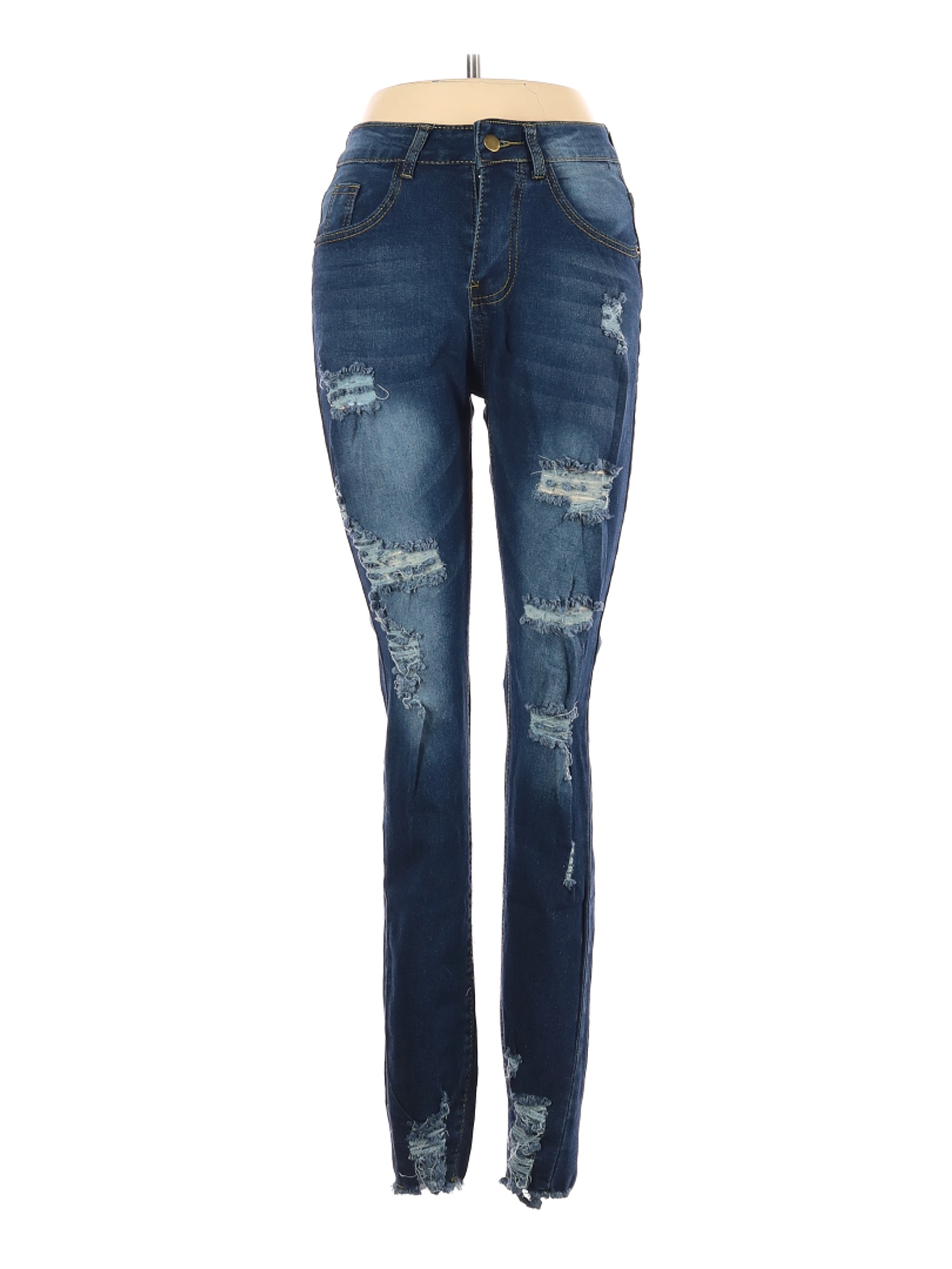 Shein Women Blue Jeans XS | eBay