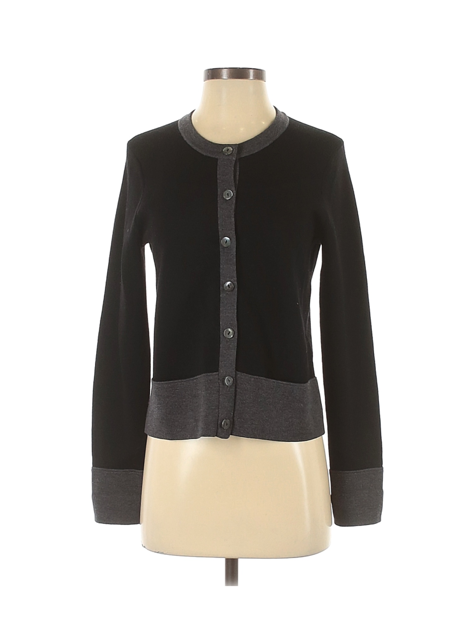 Brooks Brothers Women Black Wool Cardigan S | eBay