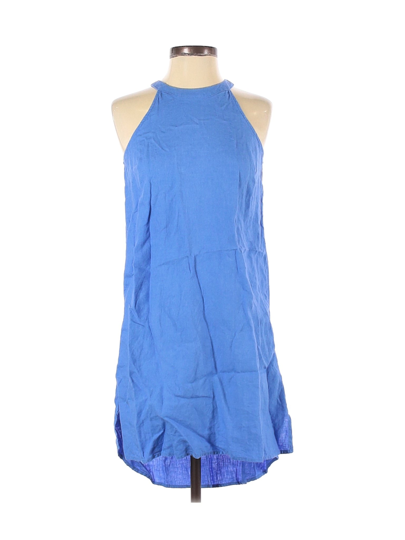 Sigrid Olsen Women Blue Casual Dress XS | eBay