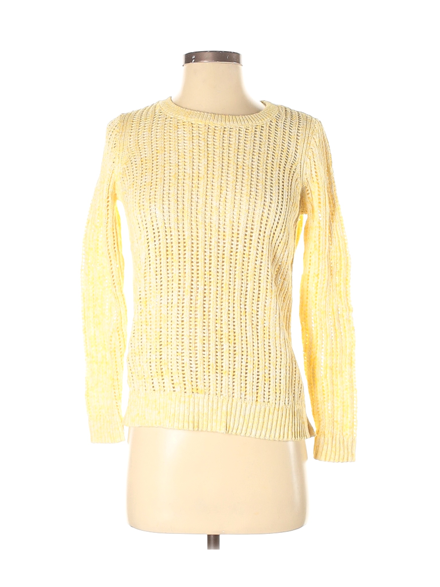 NWT Talbots Outlet Women Yellow Pullover Sweater P Petites | eBay