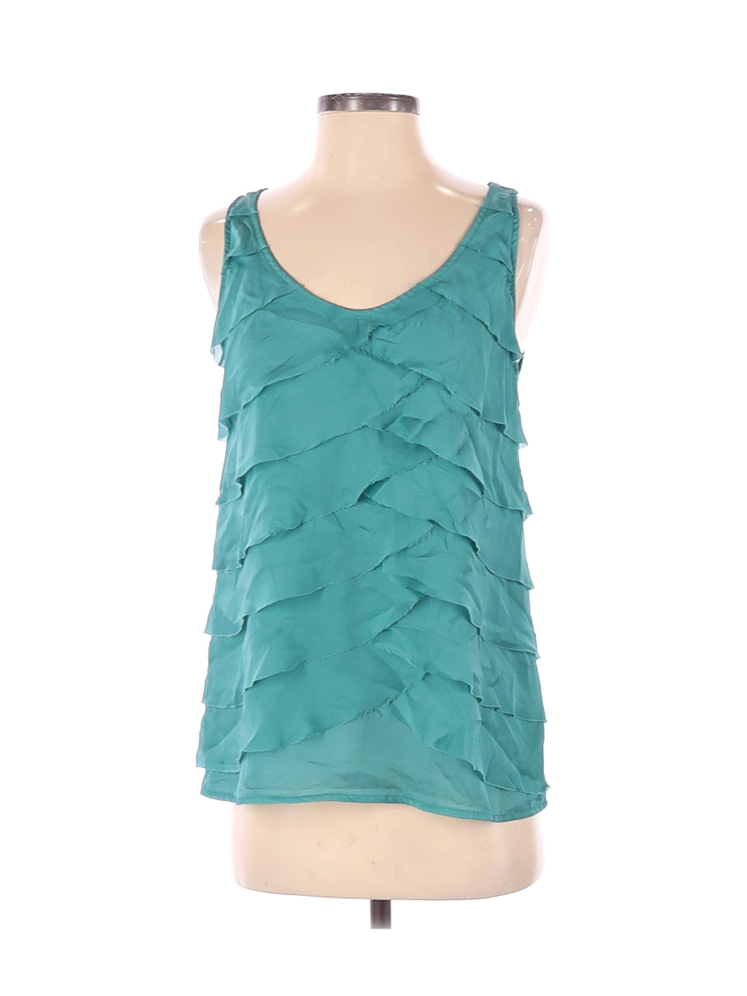 The Limited Women Green Sleeveless Blouse S | eBay