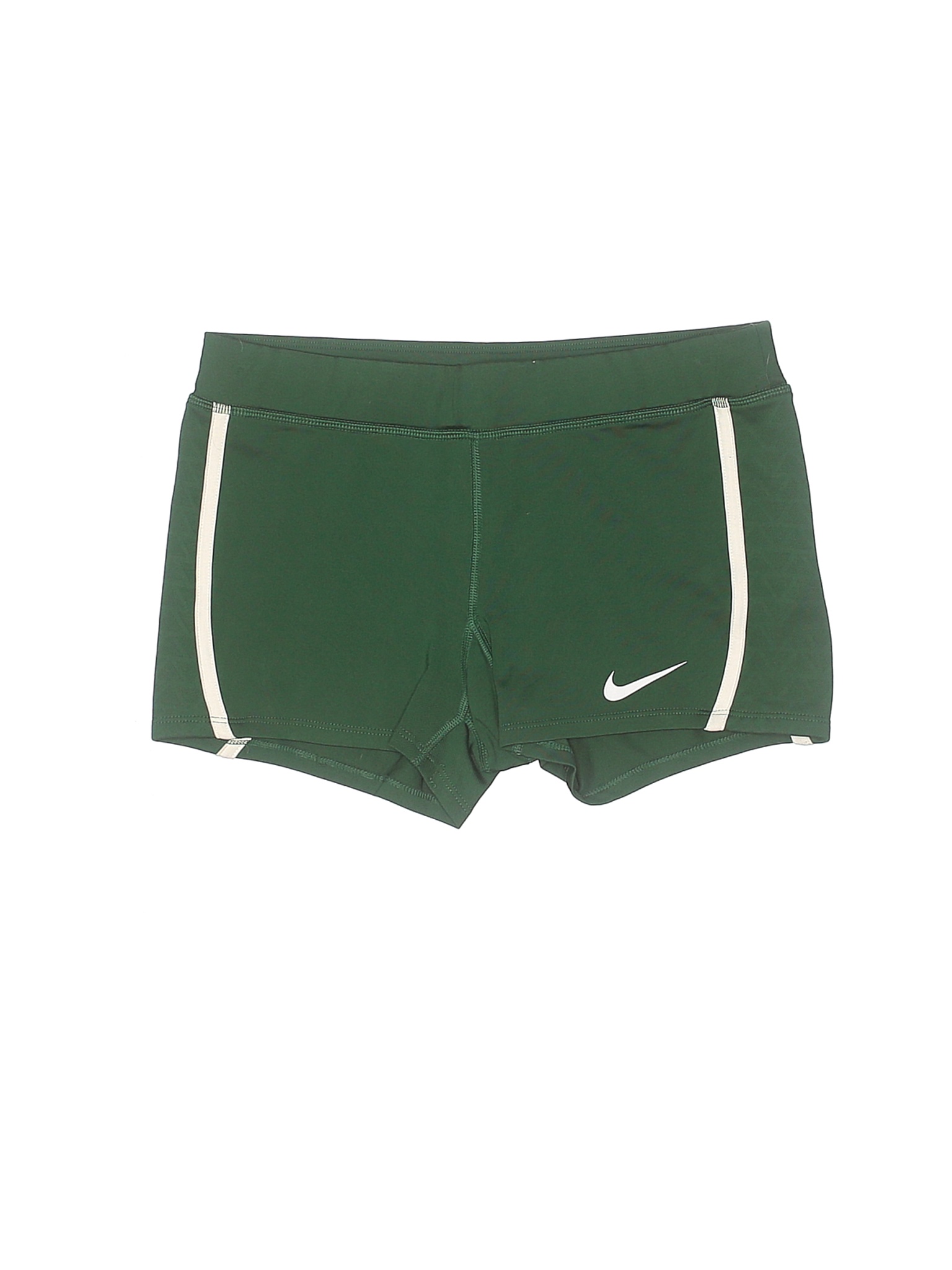 nike fleece shorts green