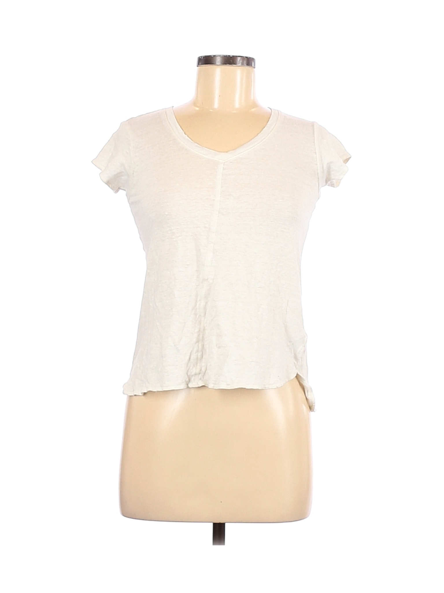 Tahari Women Ivory Short Sleeve T-Shirt S | eBay