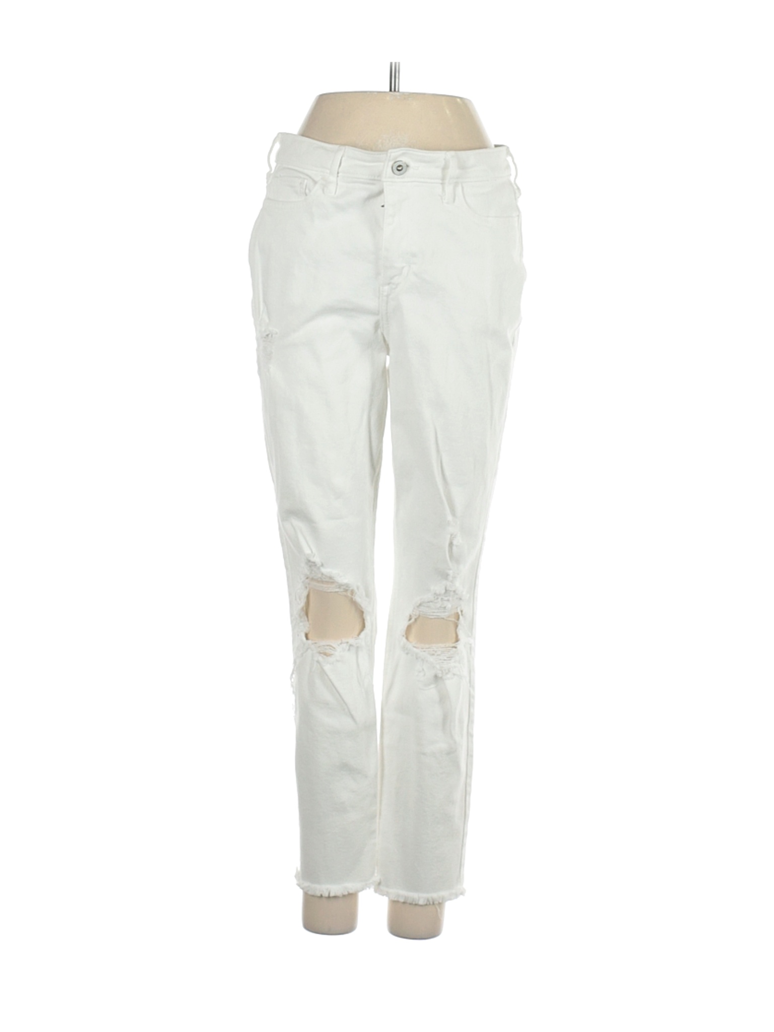 hollister white jeggings
