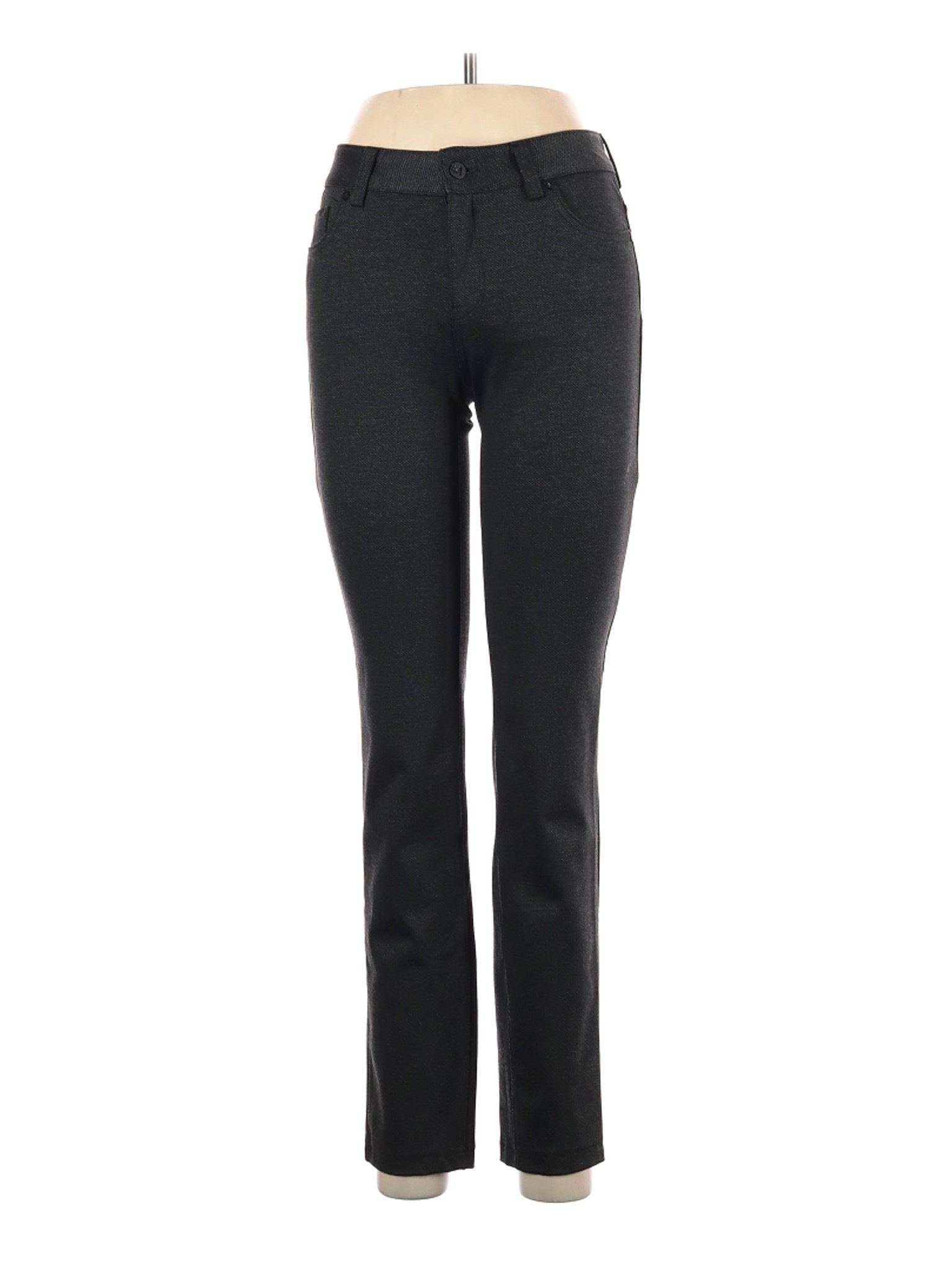 Andrew Marc Women Black Casual Pants 2 | eBay