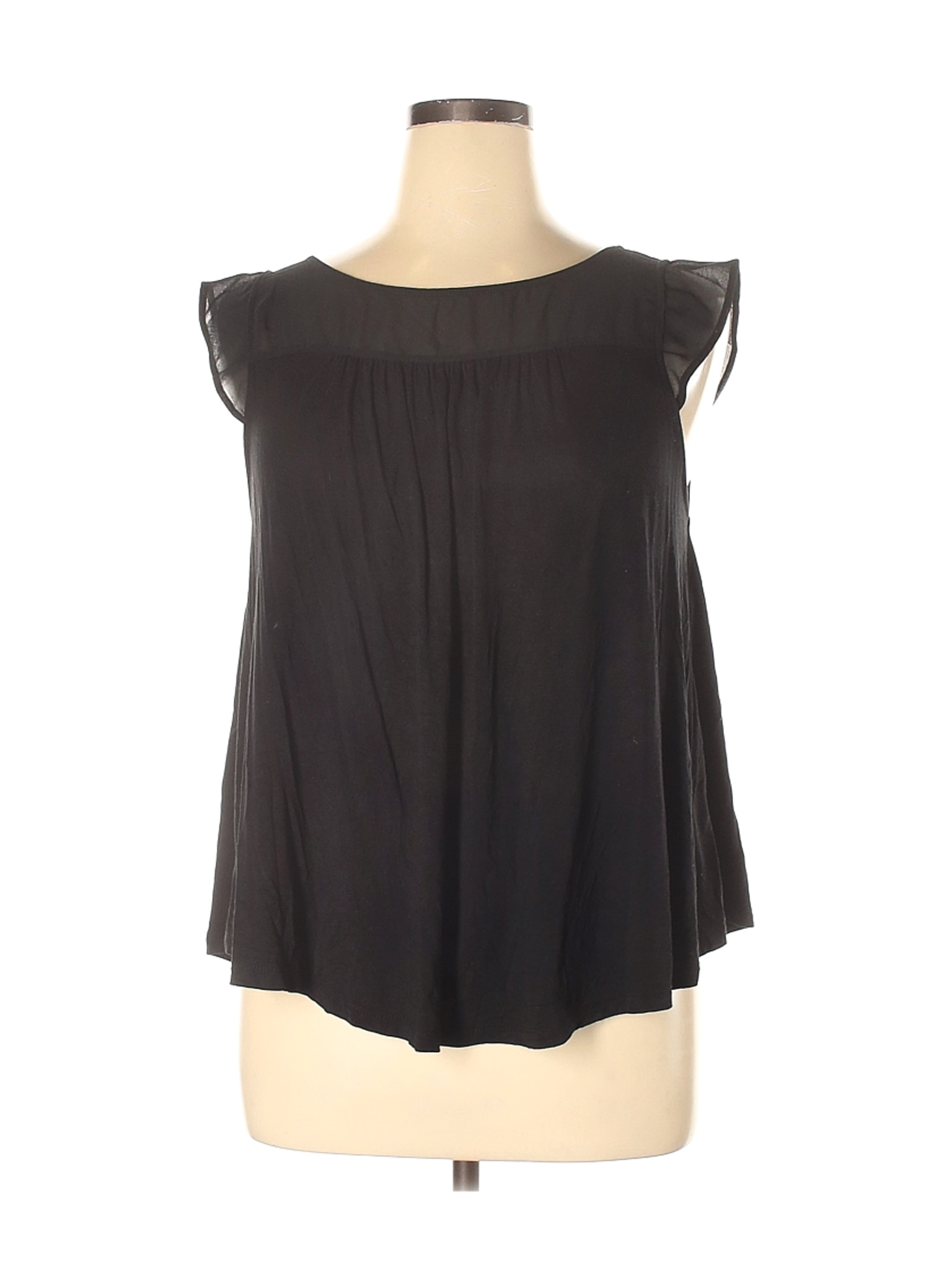 Merona Women Black Sleeveless Top XL | eBay