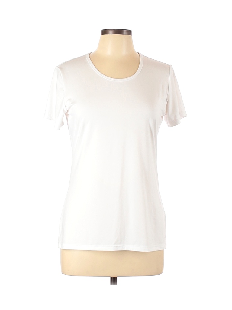 32 Degrees 100% Polyester Solid White Active T-Shirt Size L - 73% off ...