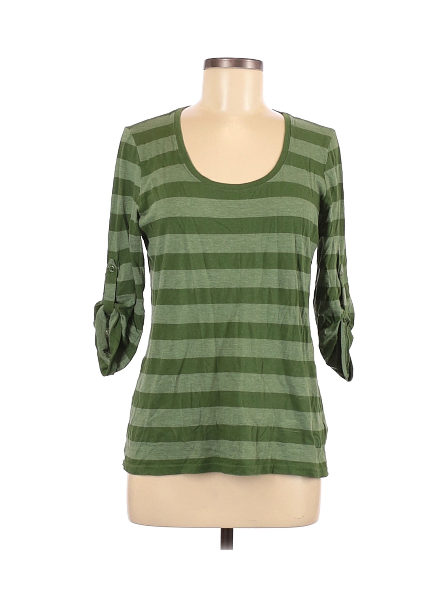 The North Face Women Green 3/4 Sleeve T-Shirt M | eBay