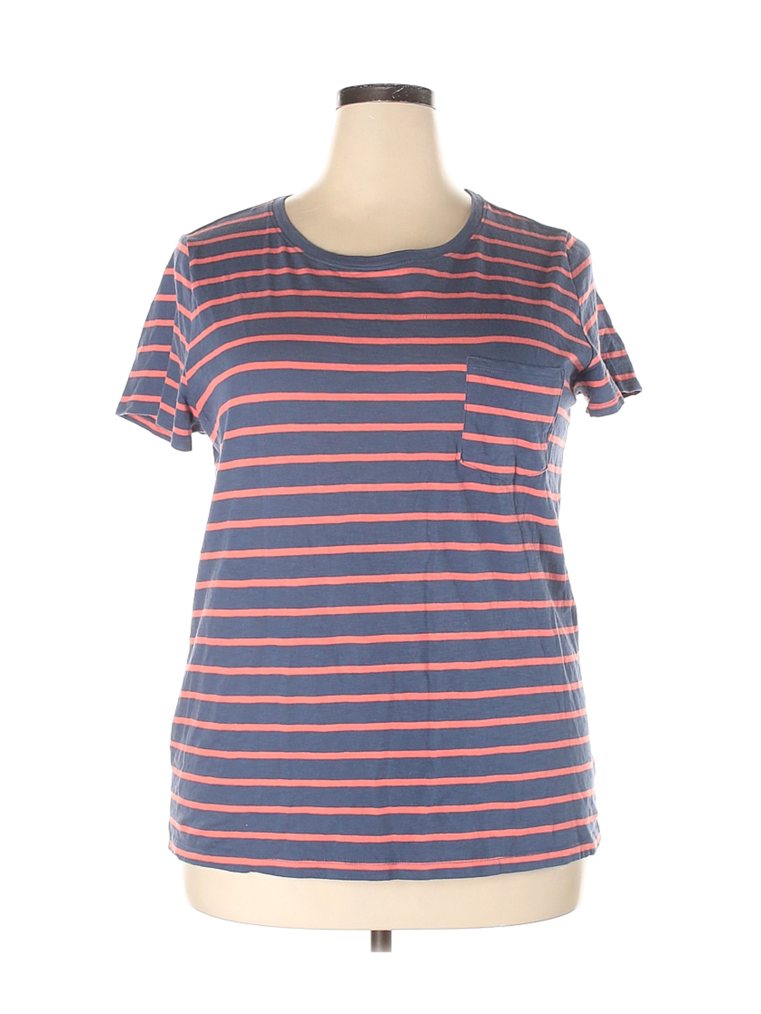 Universal Thread Women Blue Short Sleeve T-Shirt XXL | eBay