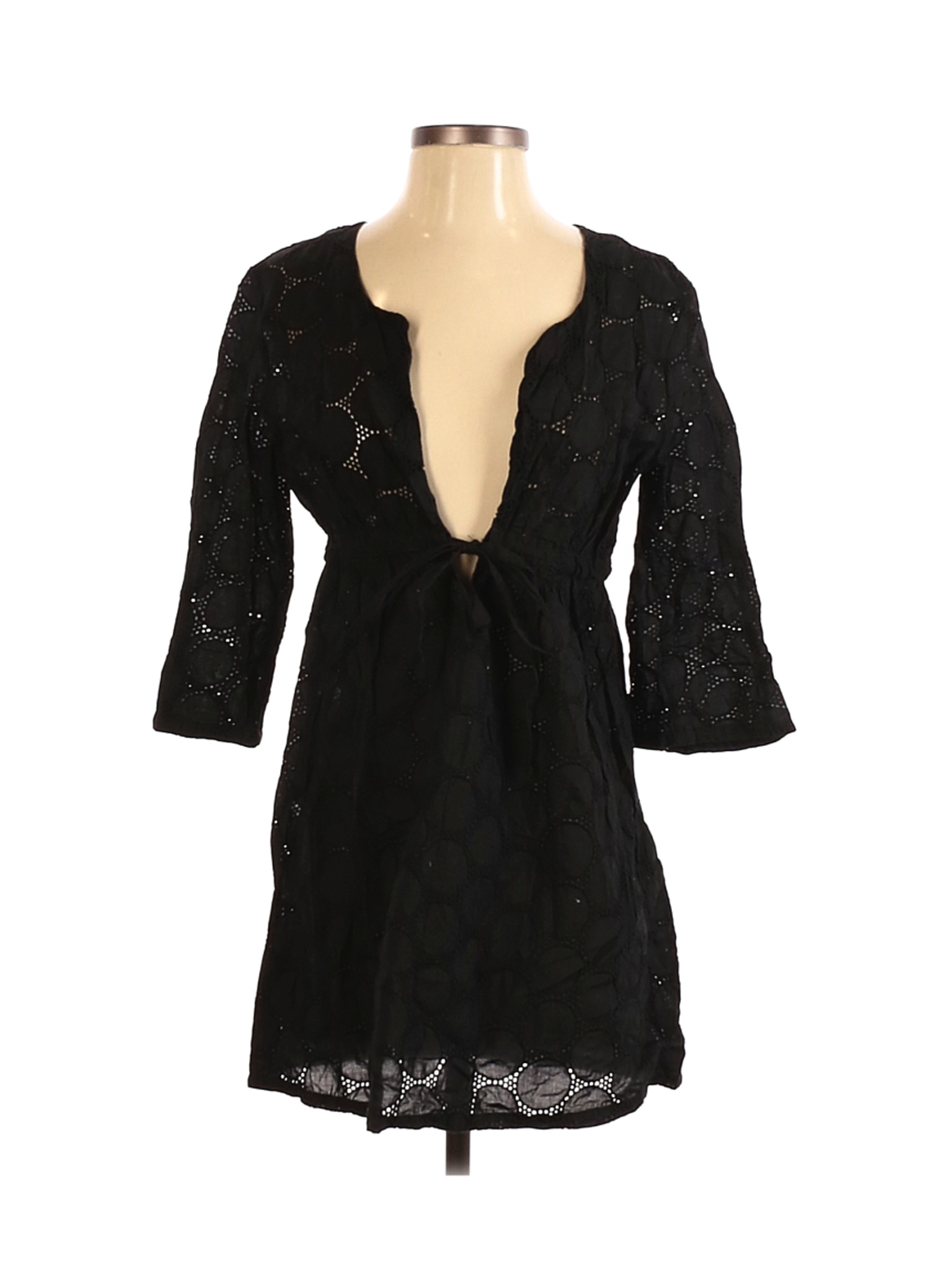 La Blanca Women Black Casual Dress S | eBay