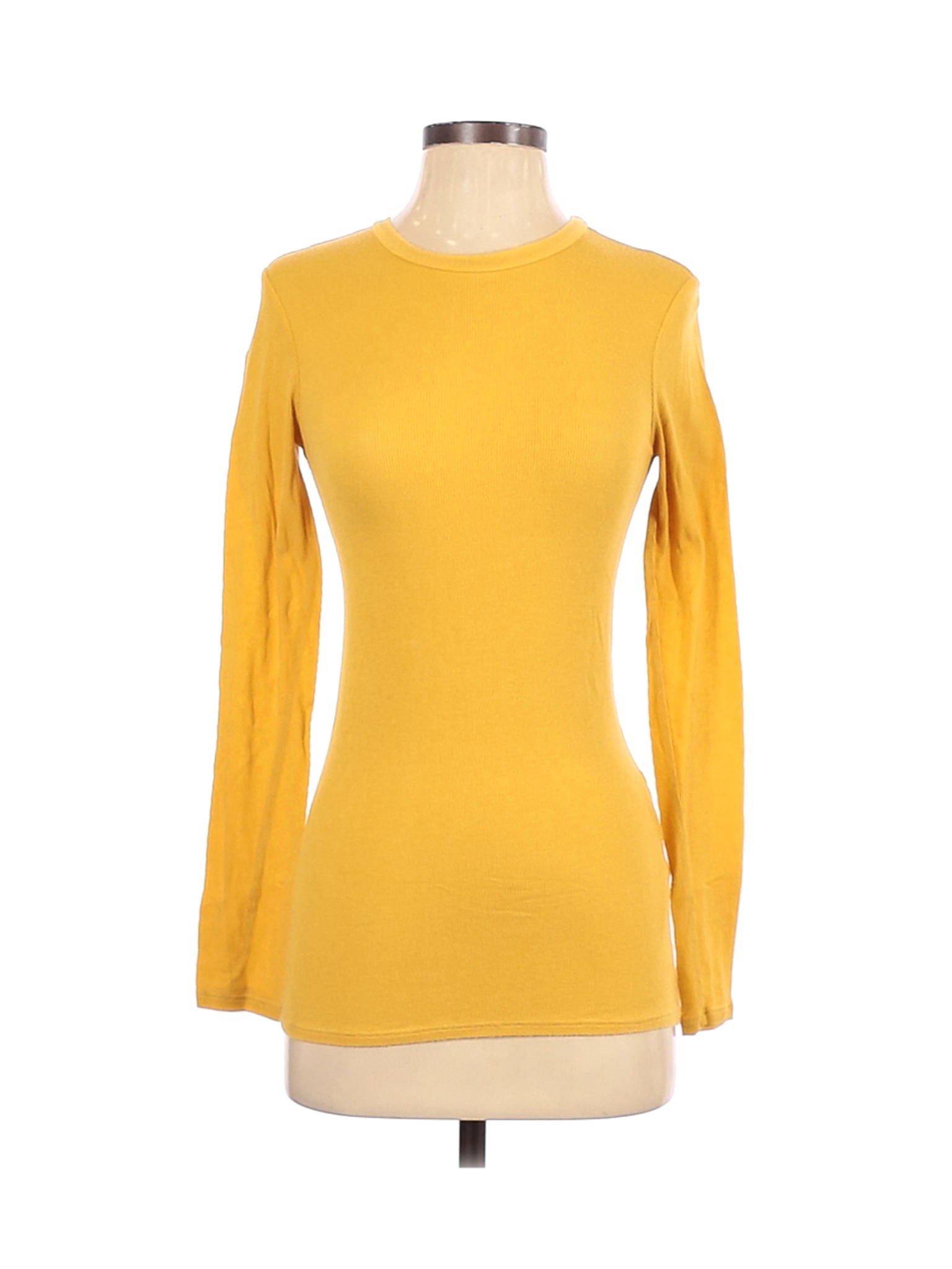 Reformation Women Yellow Long Sleeve T-Shirt S | eBay