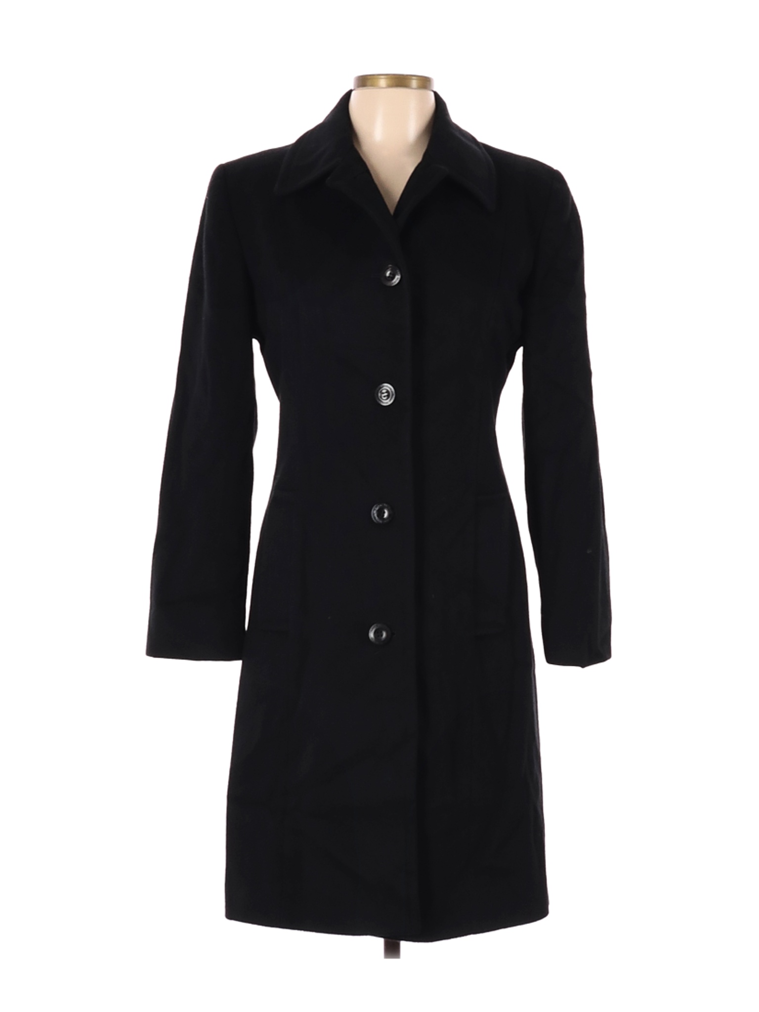 Isaac Mizrahi Women Black Coat 10 | eBay