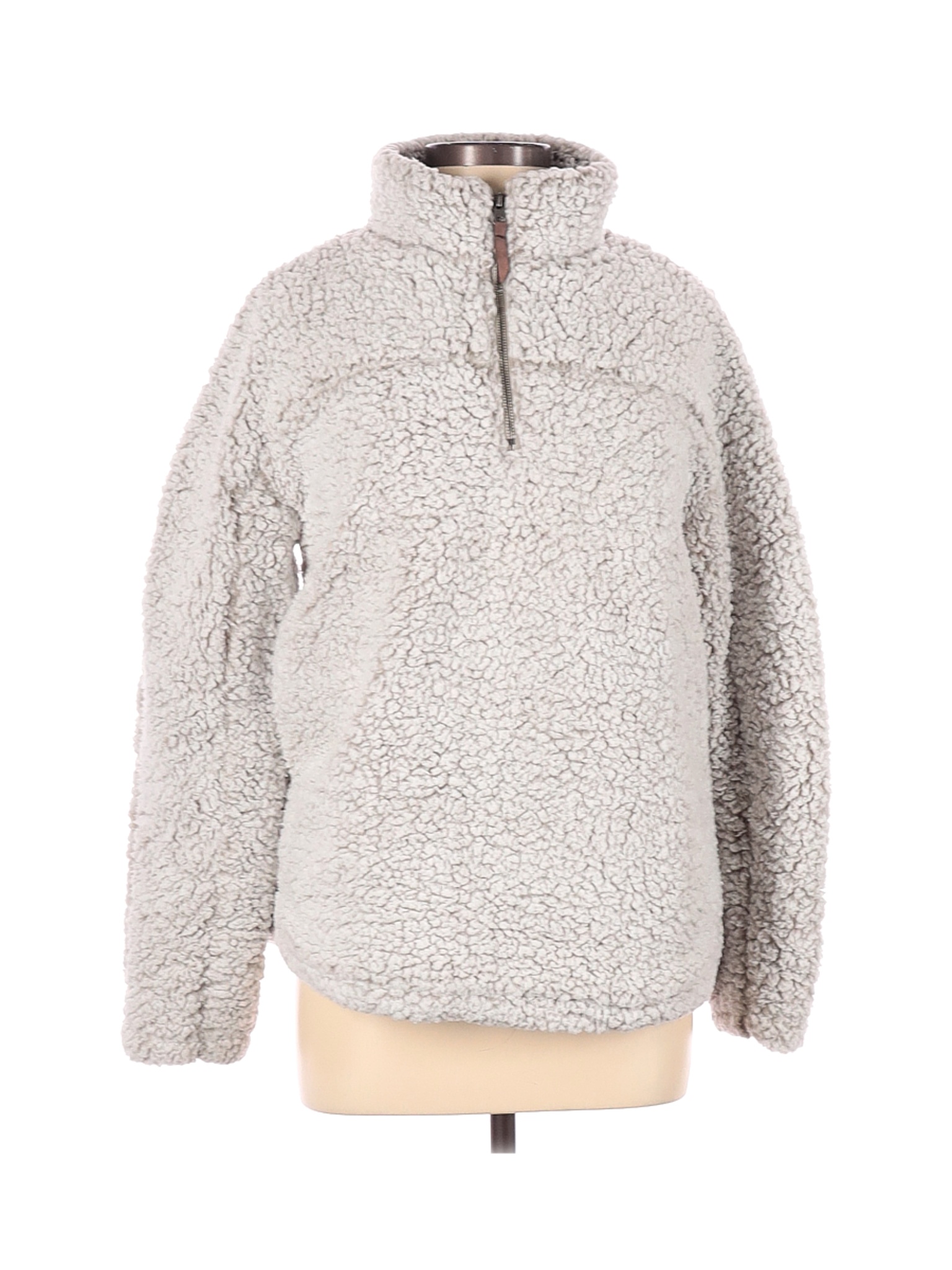 Thread & Supply Women White Fleece M | eBay