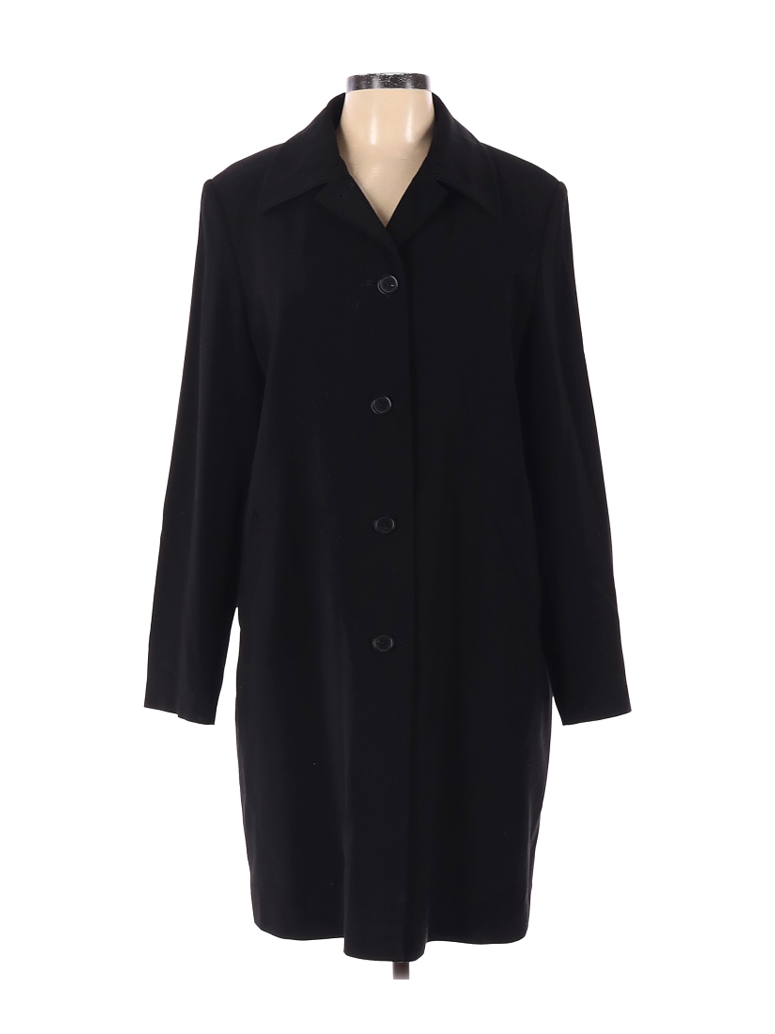 Gallery Women Black Coat L | eBay