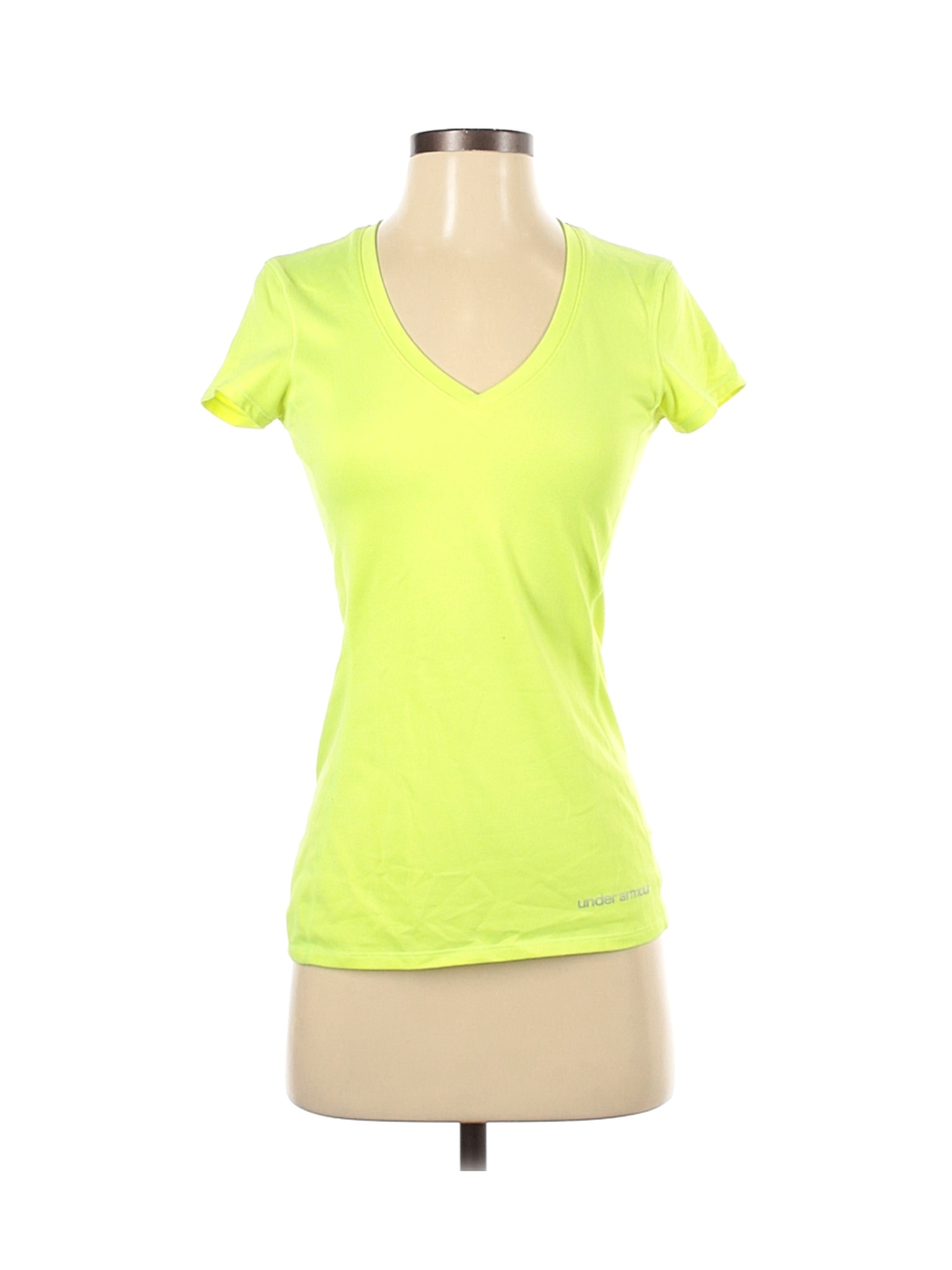 Under Armour Women Yellow Active T-Shirt S | eBay