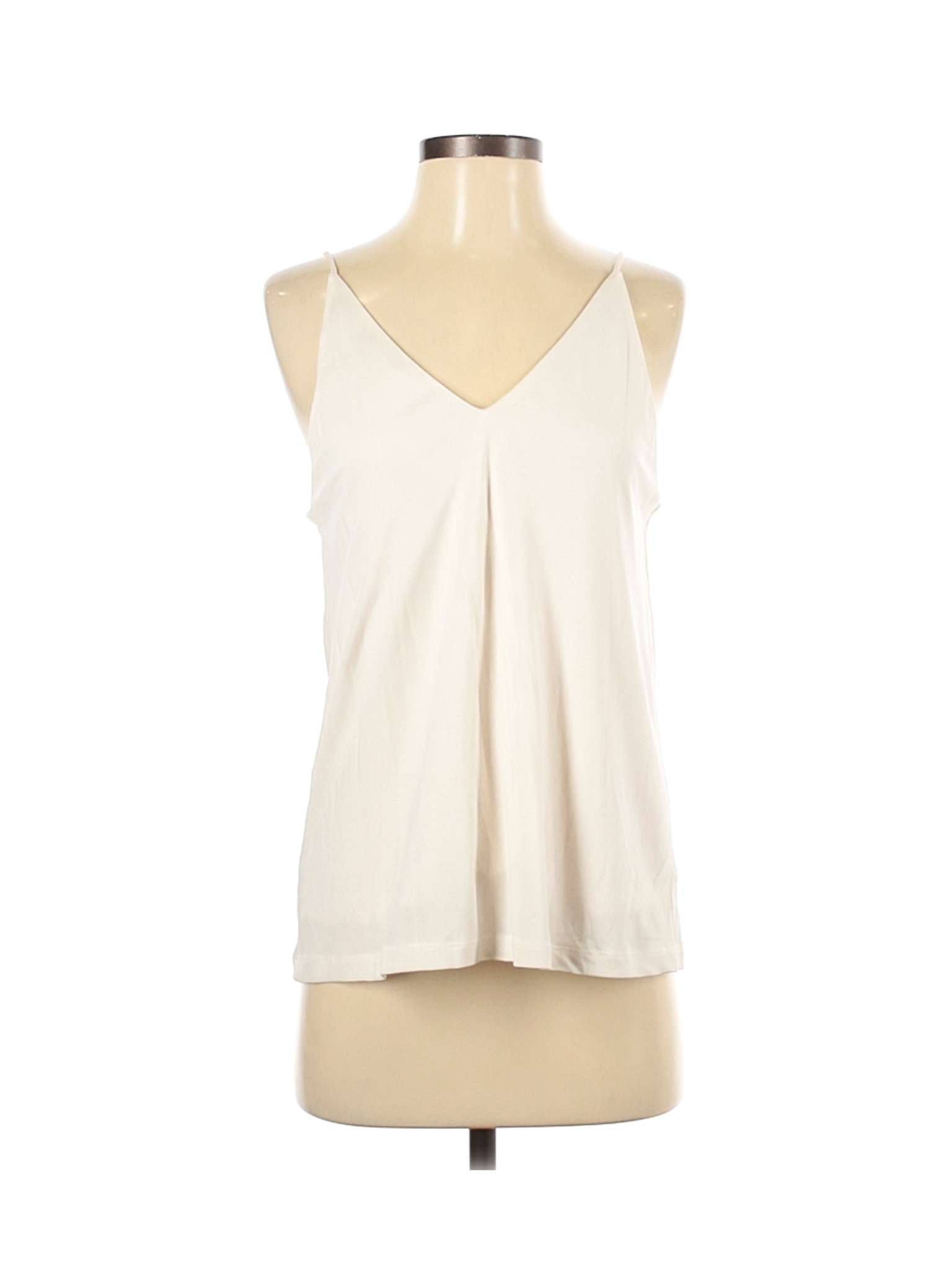 NWT H&M Women Ivory Sleeveless Top S | eBay