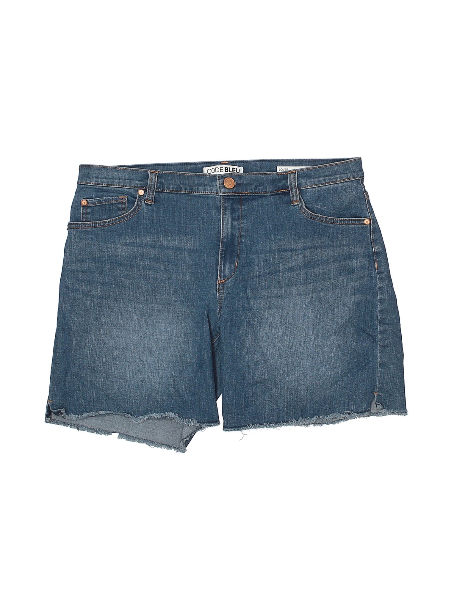 Code Bleu Women Blue Denim Shorts 10 | eBay