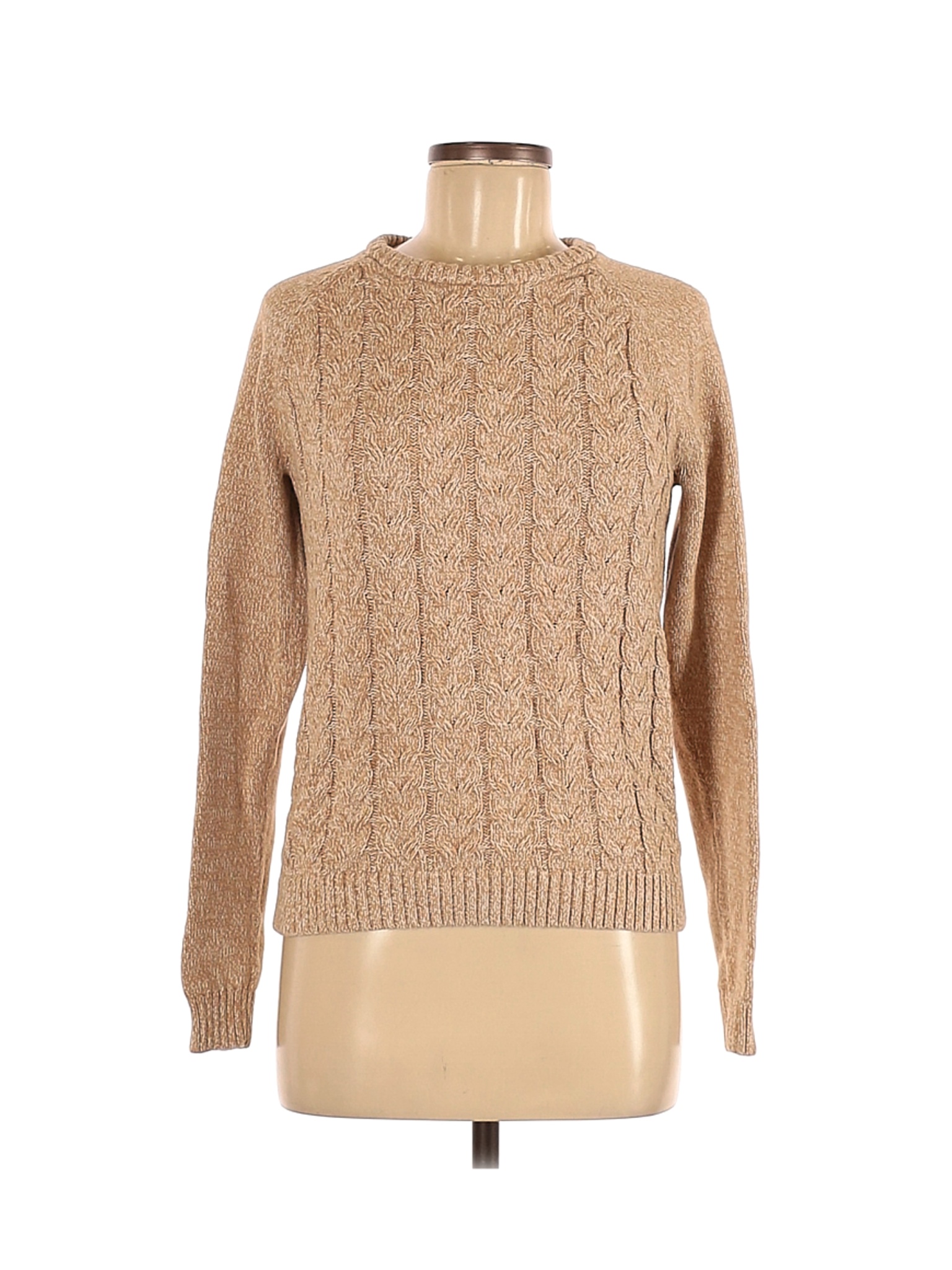 Lands' End Women Brown Pullover Sweater M | eBay