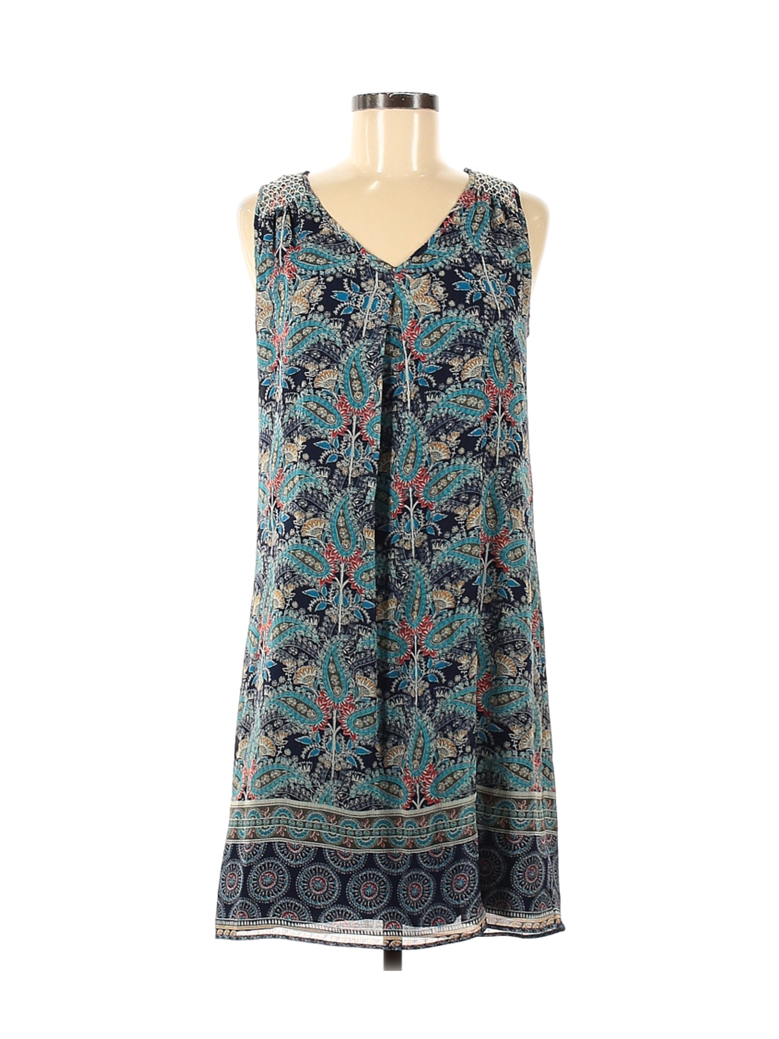 Rose & Olive Women Blue Casual Dress 6 | eBay