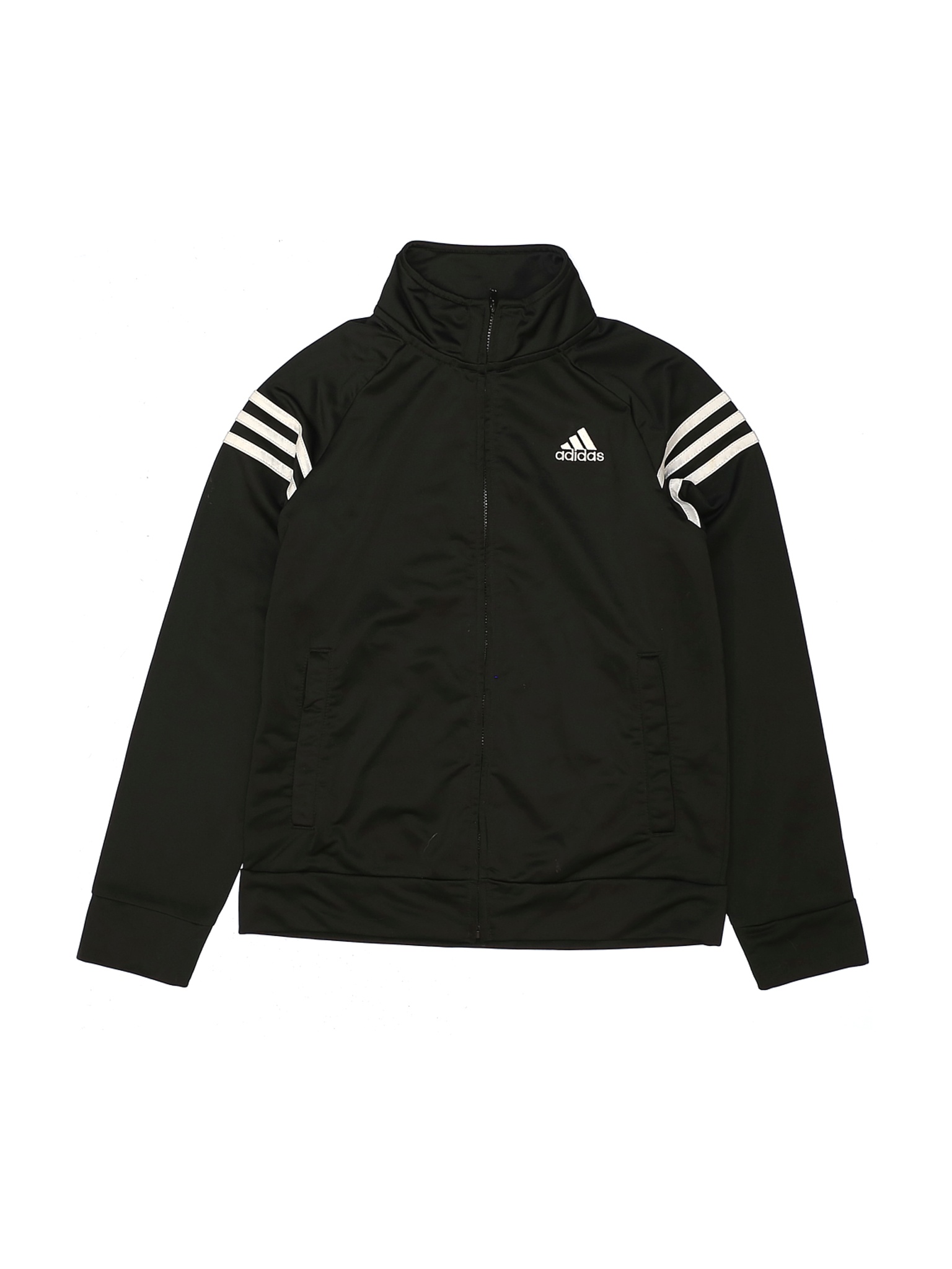 Adidas Boys Black Track Jacket M Youth | eBay