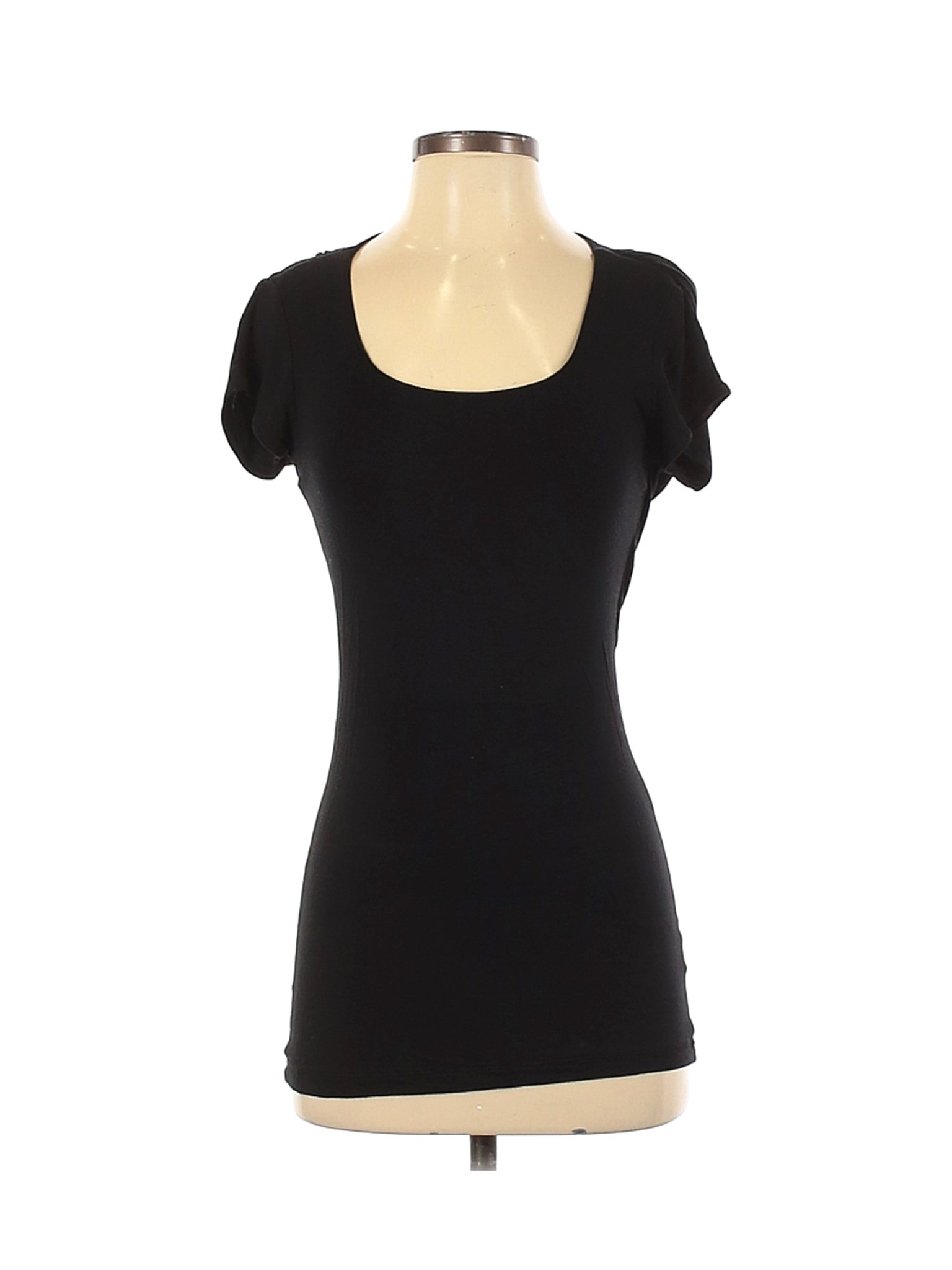 NWT CAbi Women Black Short Sleeve Top XS | eBay