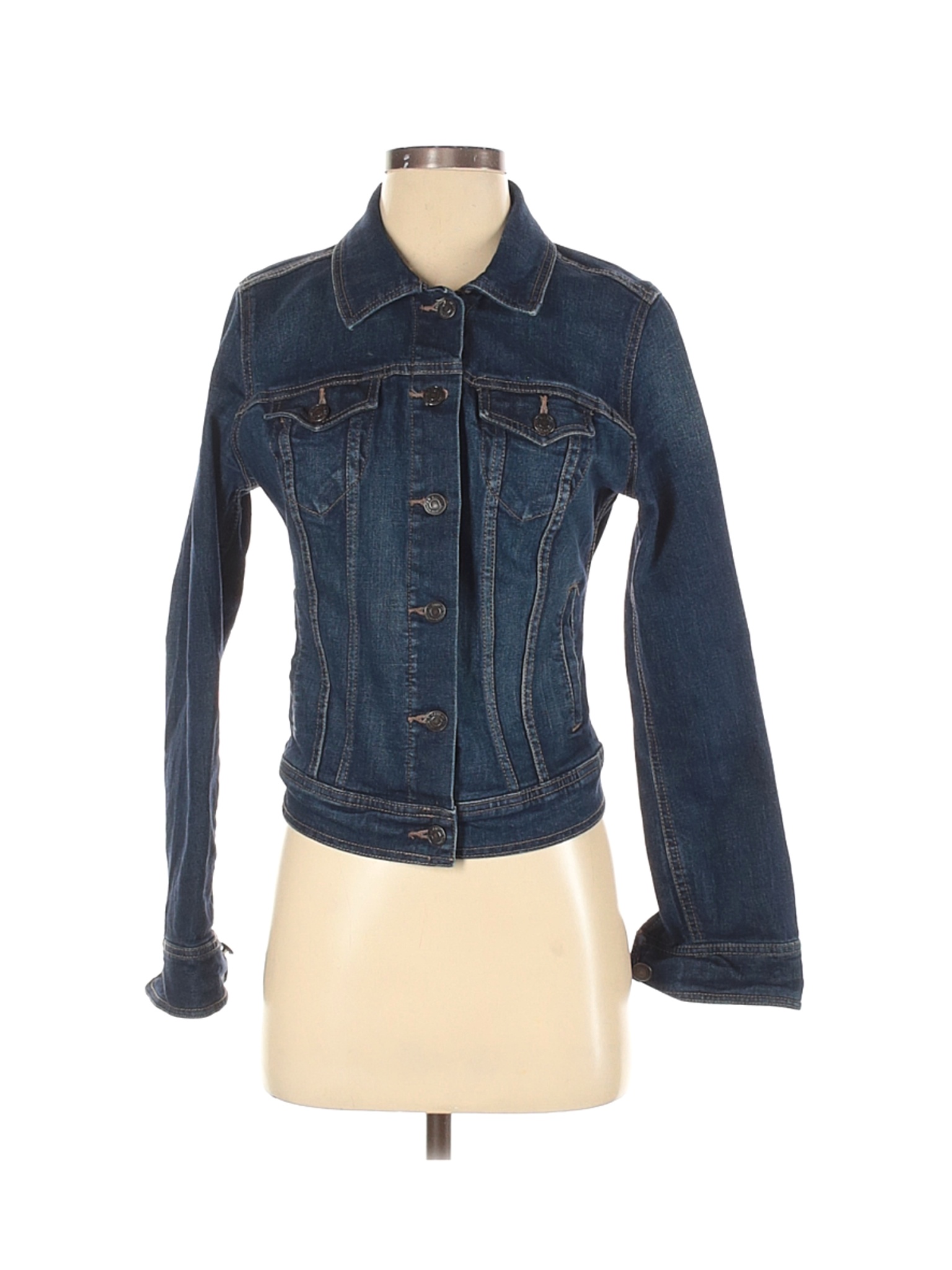 Old Navy Women Blue Denim Jacket S | eBay