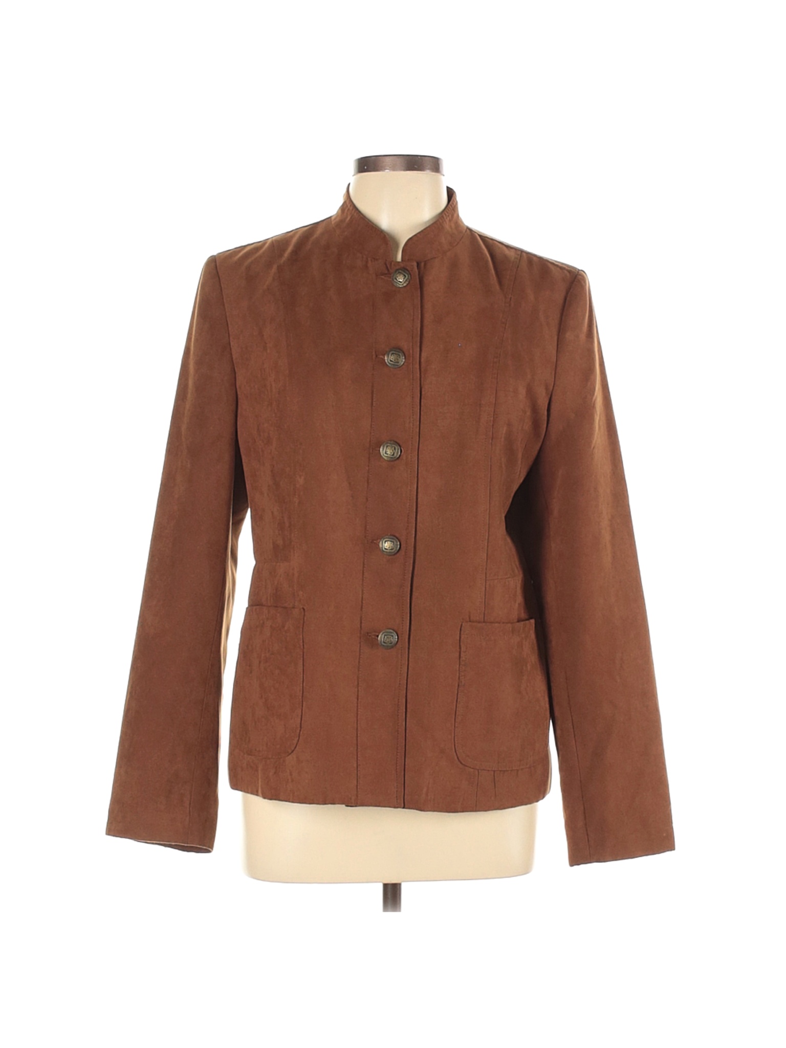 DressBarn Women Brown Jacket L | eBay