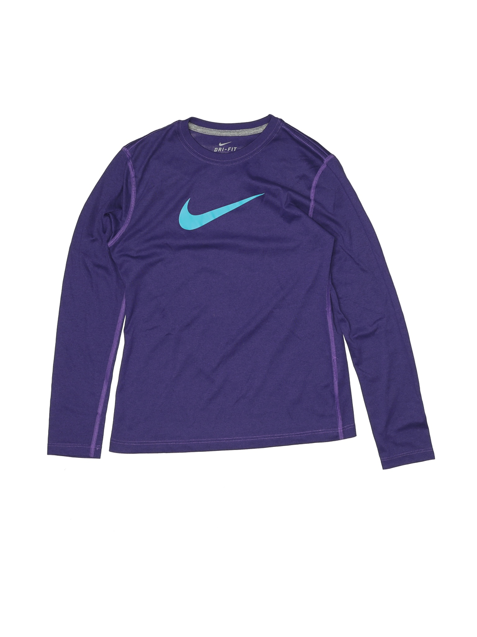 Nike Girls Purple Active T-Shirt M Youth | eBay
