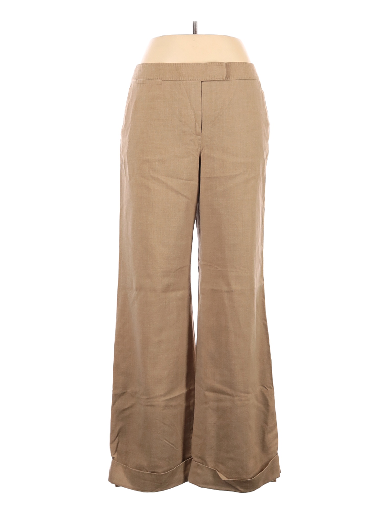 Talbots Women Brown Wool Pants 12 | eBay