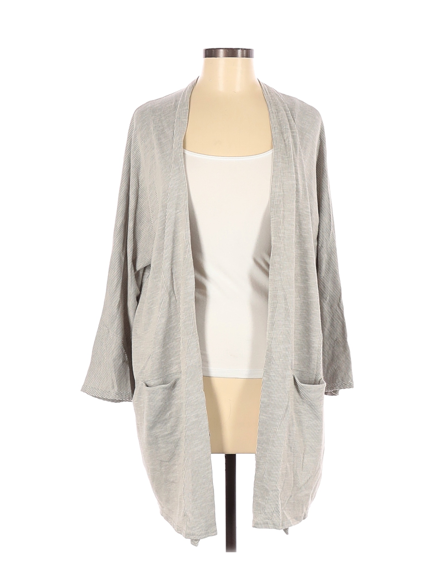 DONNI Women Gray Cardigan One Size | eBay