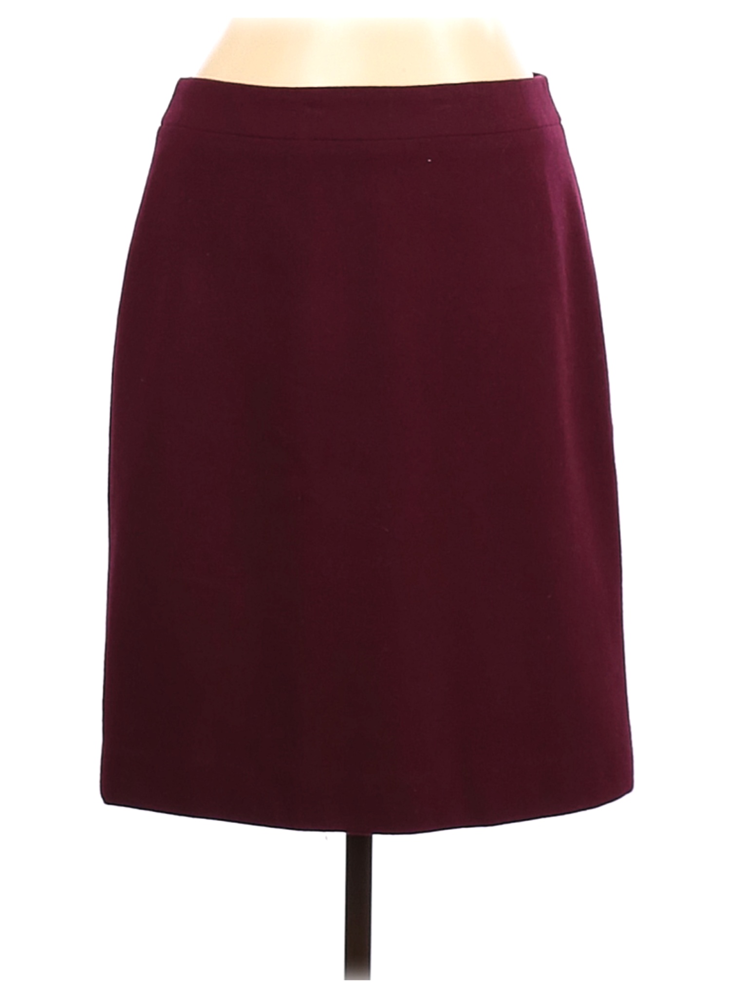 J.Crew Women Red Wool Skirt 10 | eBay