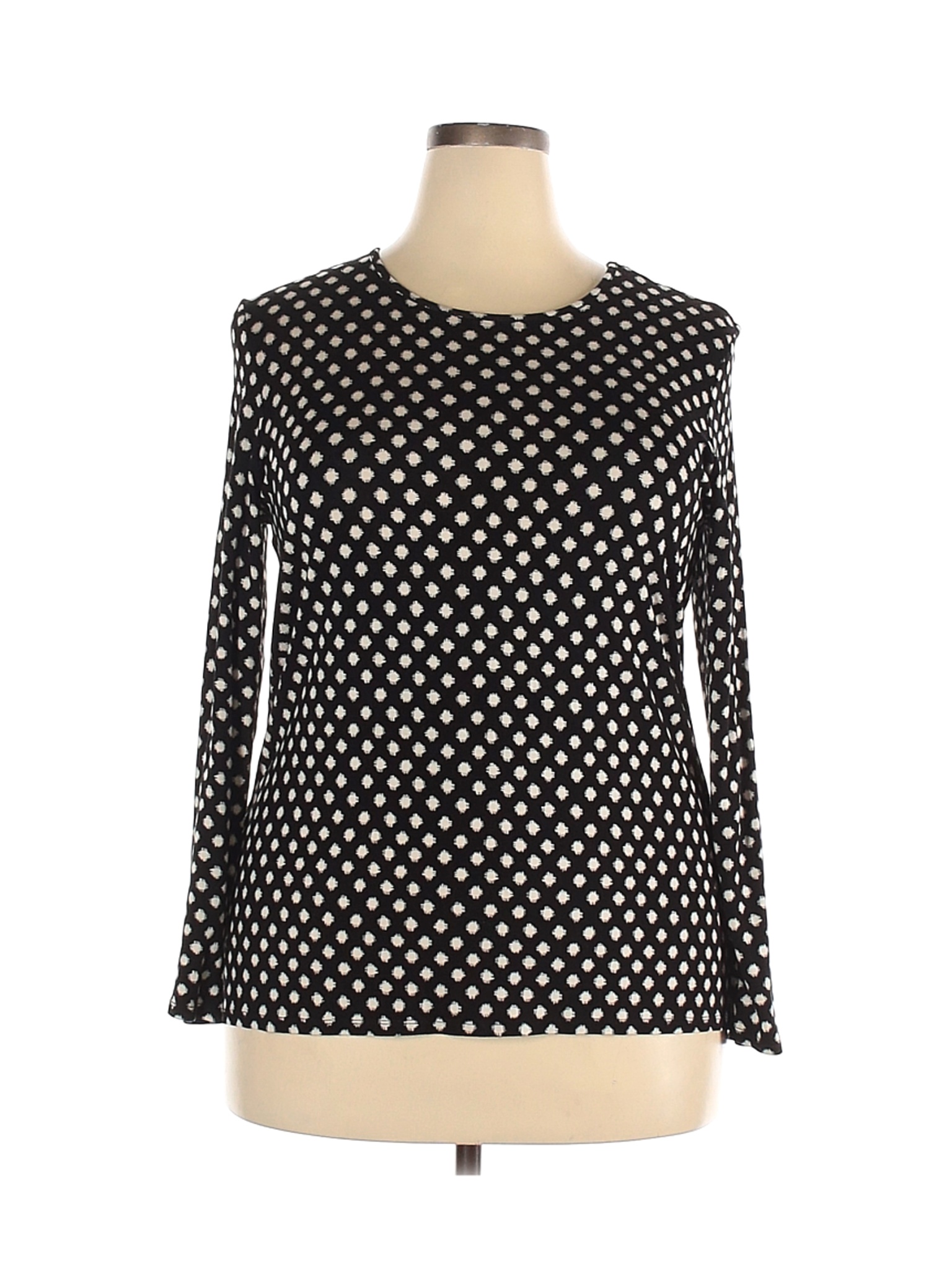 Chico's Women Black Long Sleeve T-Shirt XL | eBay